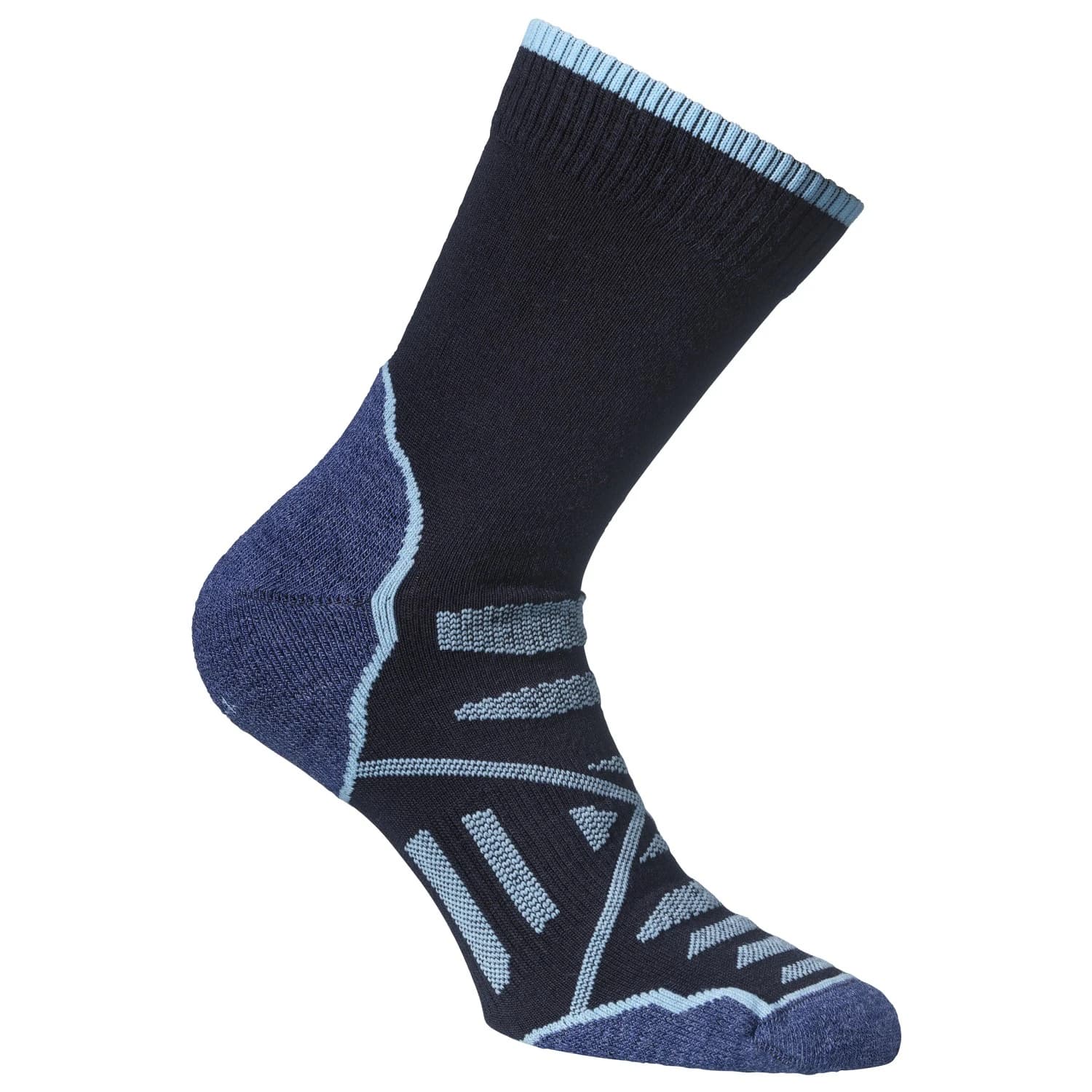 Туристически чорапи Alpacasocks&Co Hikinh Sport 2-Pack Walking socks - Blu / Azul Claro / Jeans Indaco