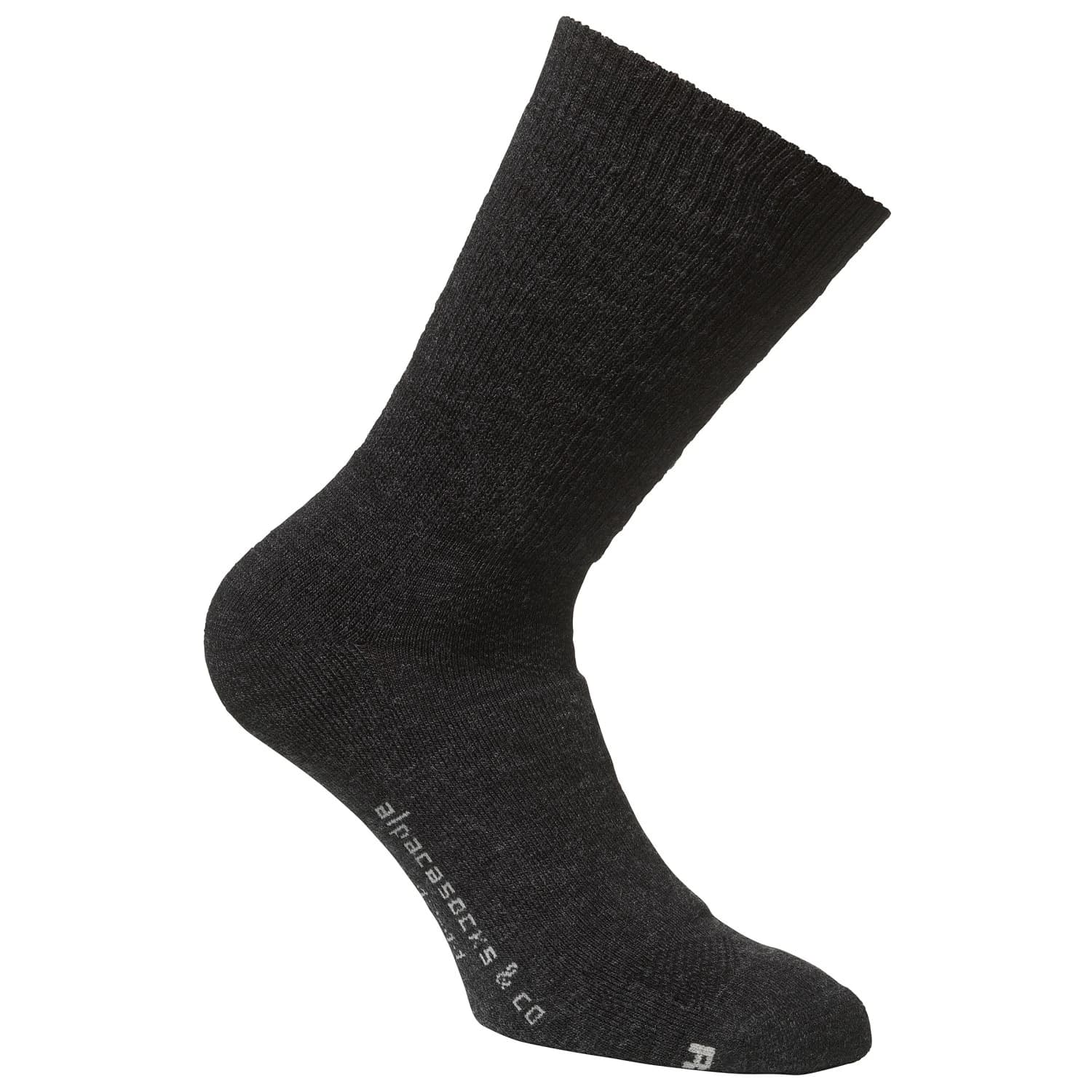 Мериносови чорапи Alpacasocks&co Merino Hiking 2-Pack Solid Merino socks - Antracite