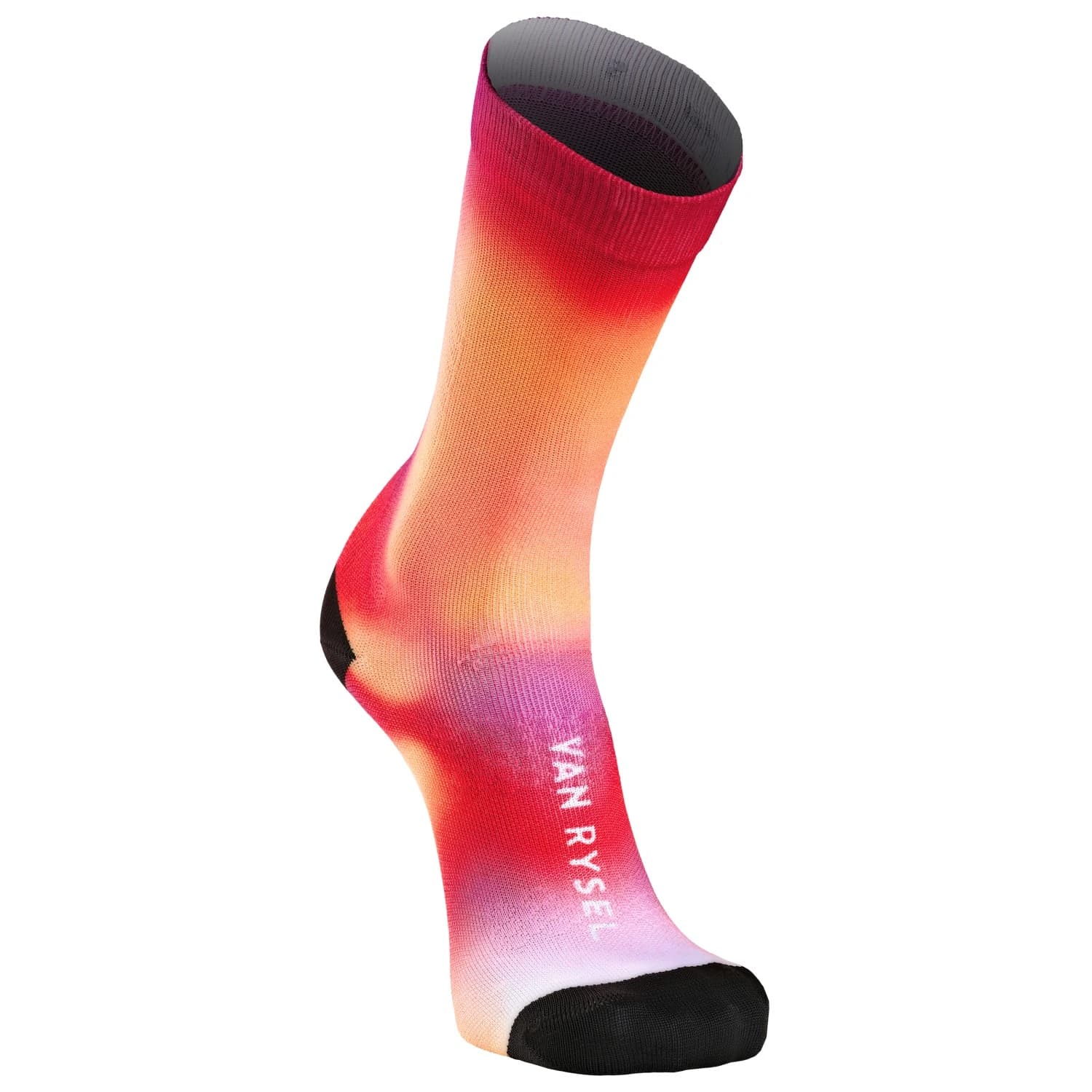 Чорапи за колоездене Van rysel Socks Road 900 Cycling socks - Gradient Orange
