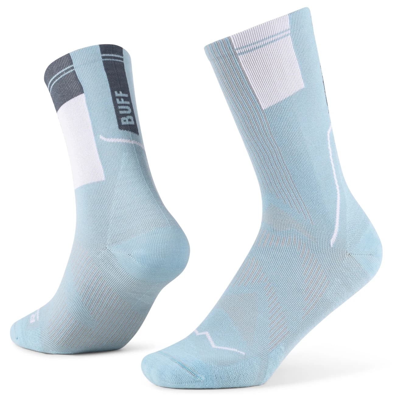 Чорапи за бягане Buff Coolnet Crew Sock Running socks - Blue