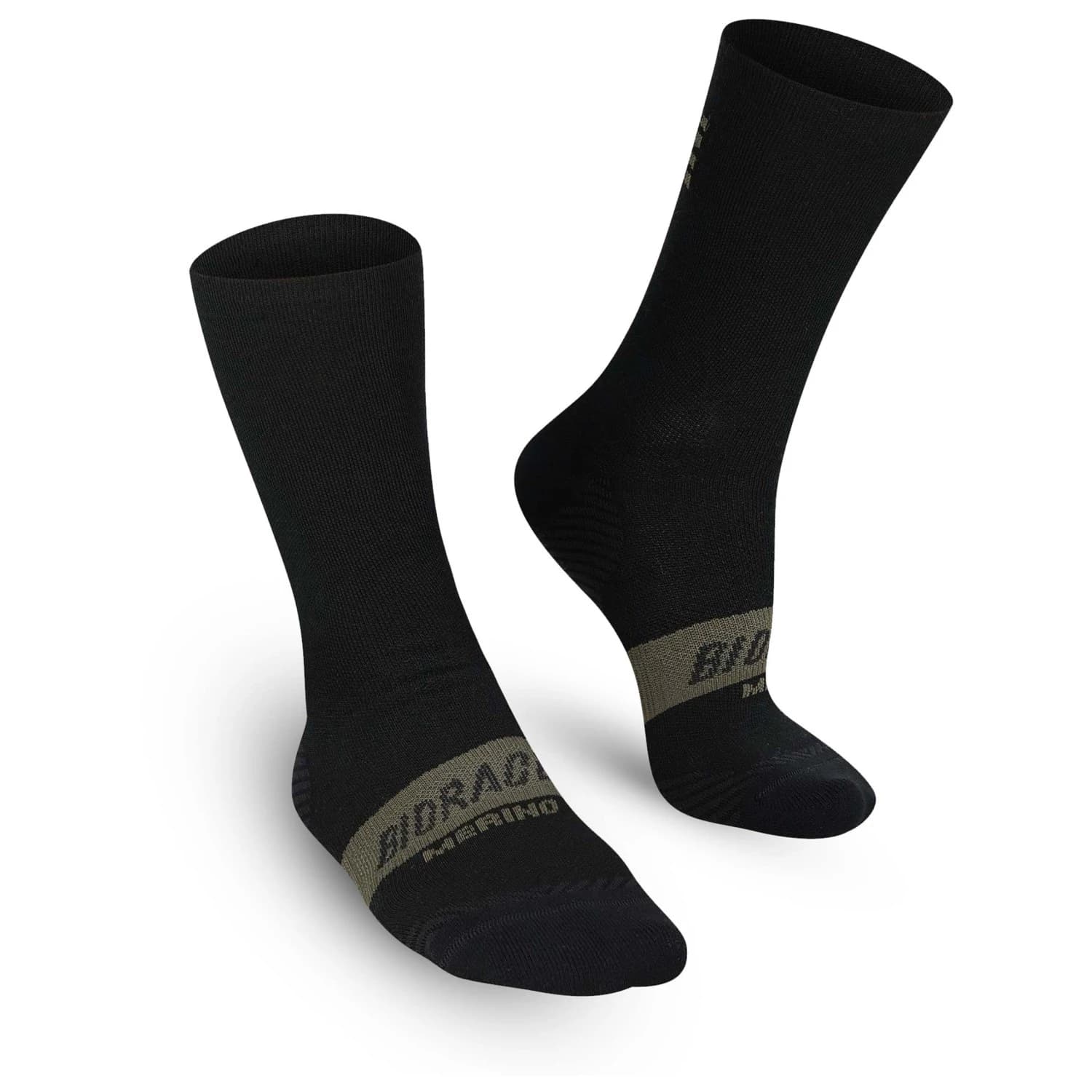 Чорапи за колоездене Bioracer Thermal Merino Socks Cycling socks - Black