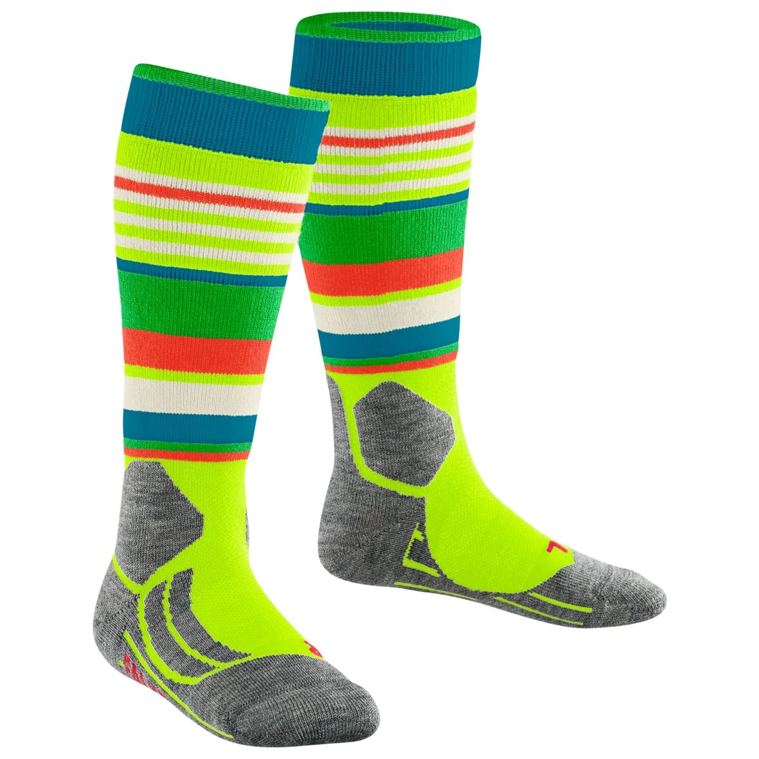 Детски ски чорапи Falke Kid's SK2 Intermediate Ski socks - Lightning