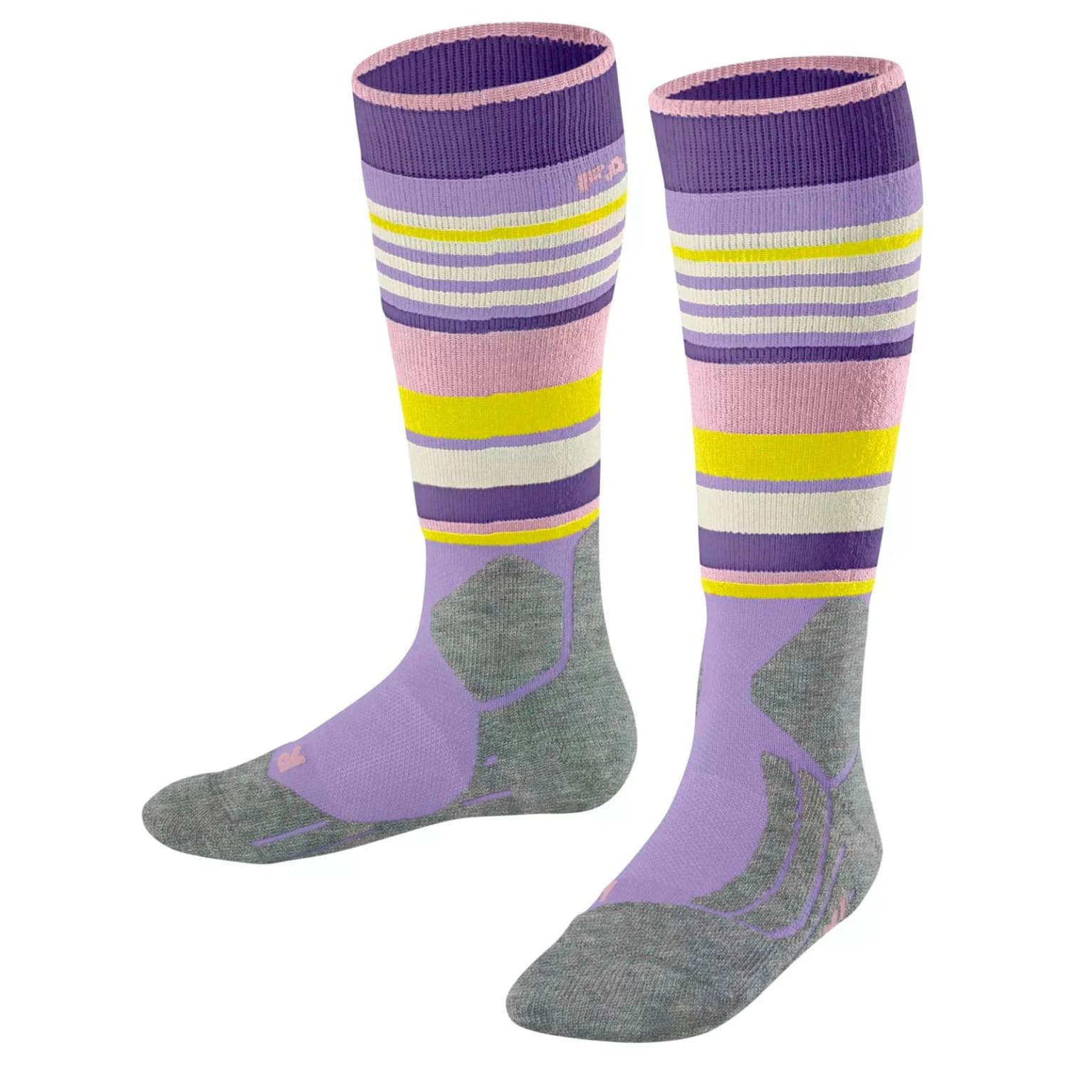 Детски ски чорапи Falke Kid's SK2 Intermediate Ski socks - Light Lilac