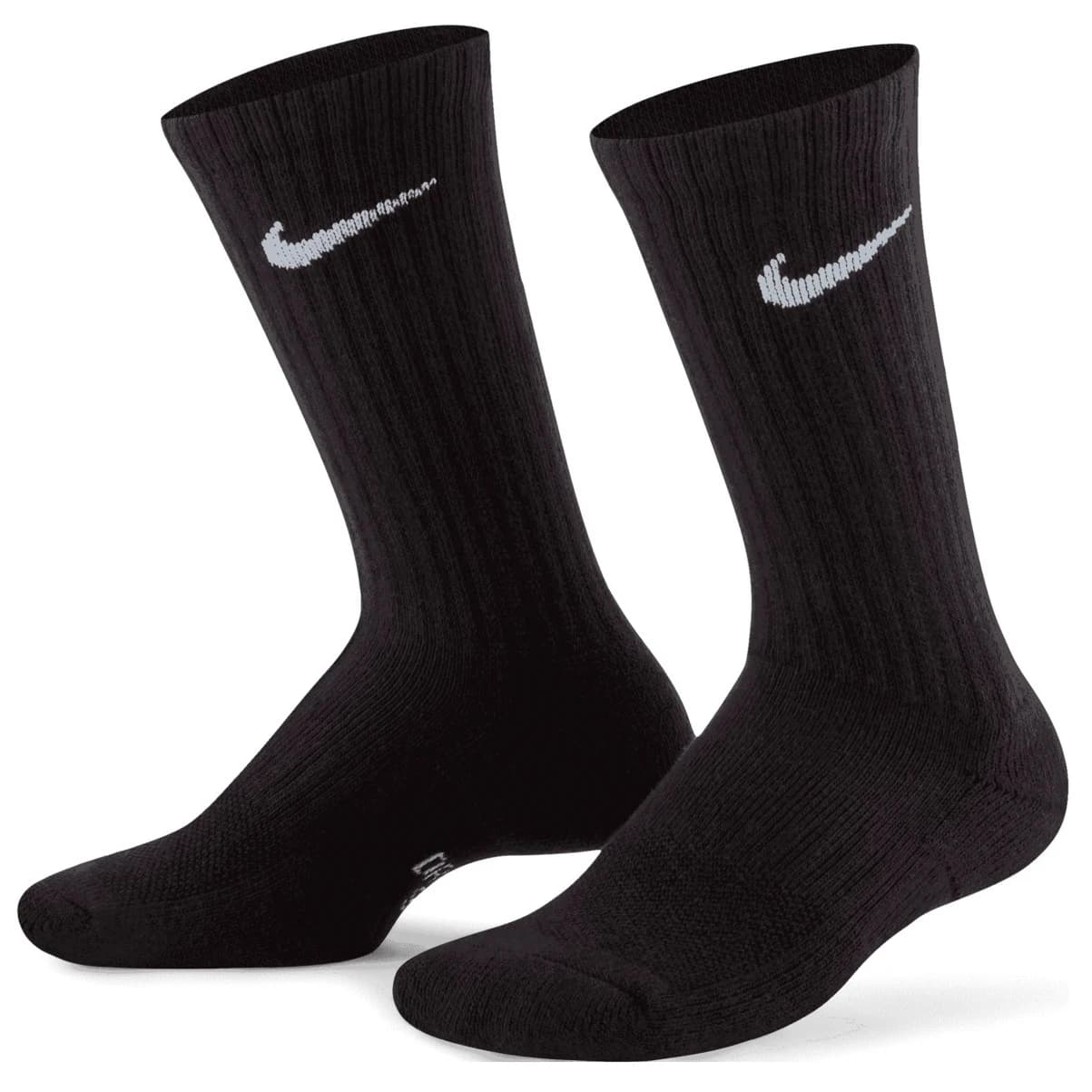 Детски спортни чорапи Nike Kid's Everyday Cushioned Crew Socks 3-Pack Sports socks - Black / White