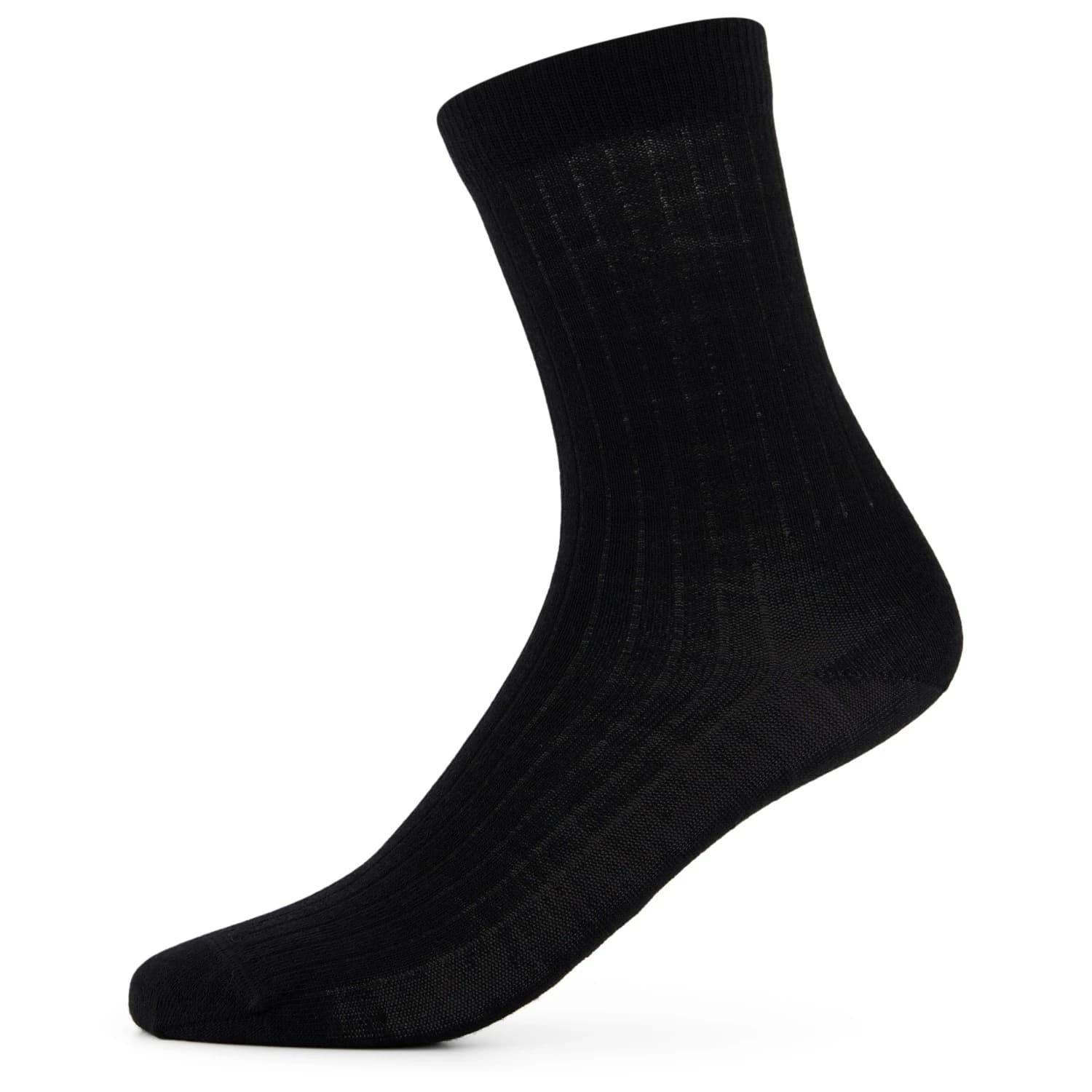 Спортни чорапи Stoic Merino Basic Rib Socks Classic Sports socks - Black