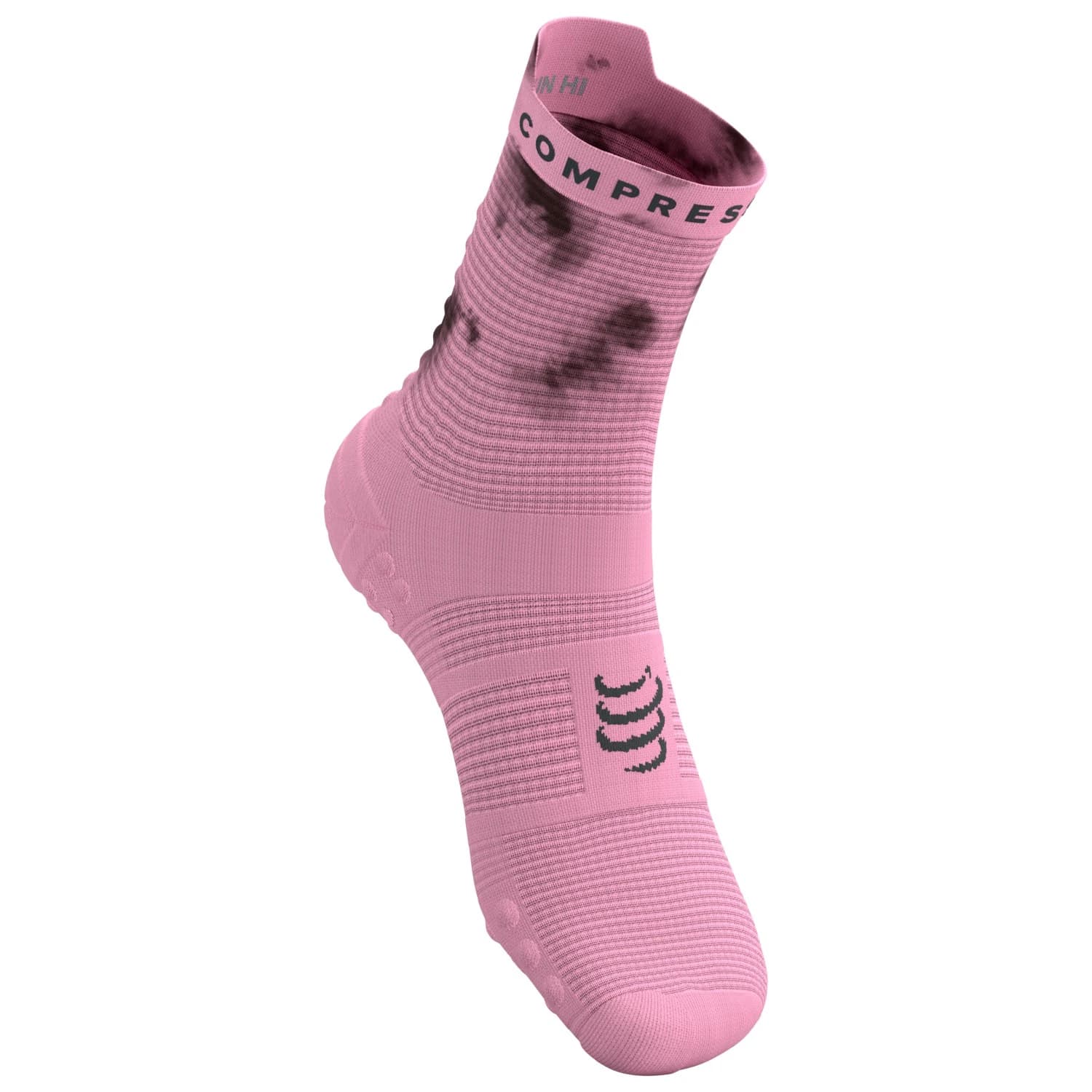 Чорапи за бягане Compressport Pro Racing Socks V4.0 Run High Running socks - Zephyr Tie Dye