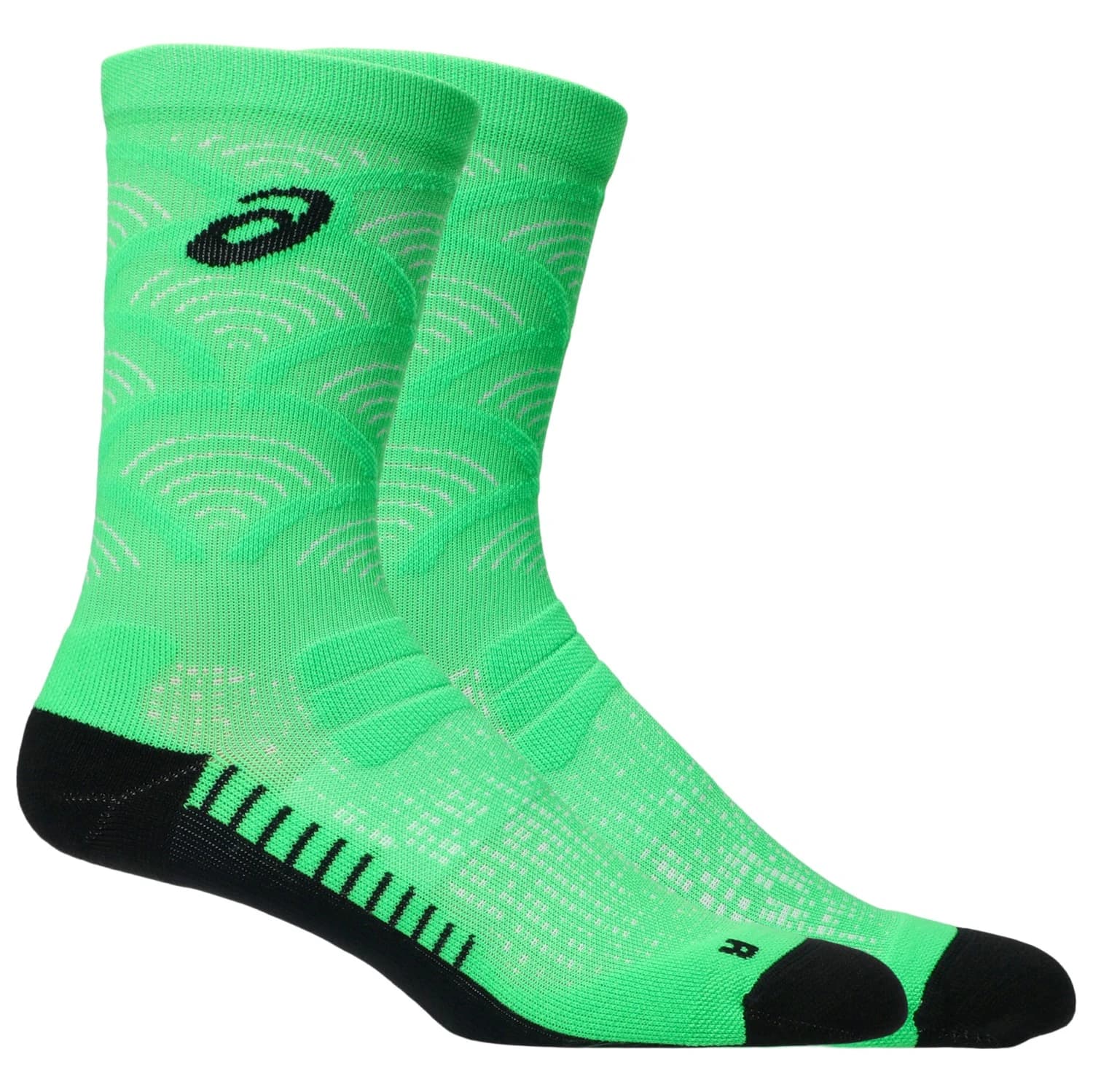 Чорапи за бягане Asics Performance Run Sock Crew Running socks - Vital Green