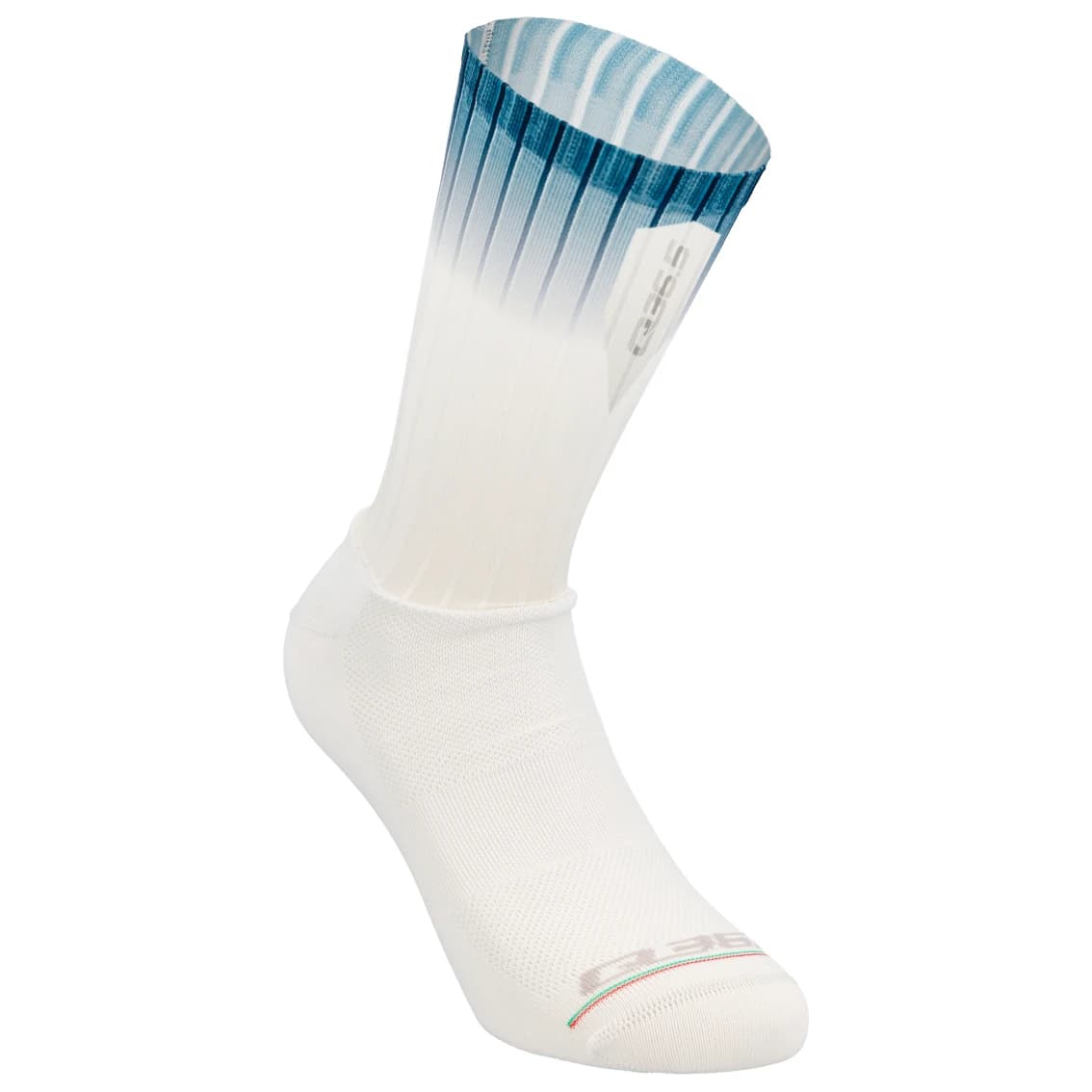 Чорапи за колоездене Q36.5 Dottore Aero 19 Socks Fade Cycling socks - White