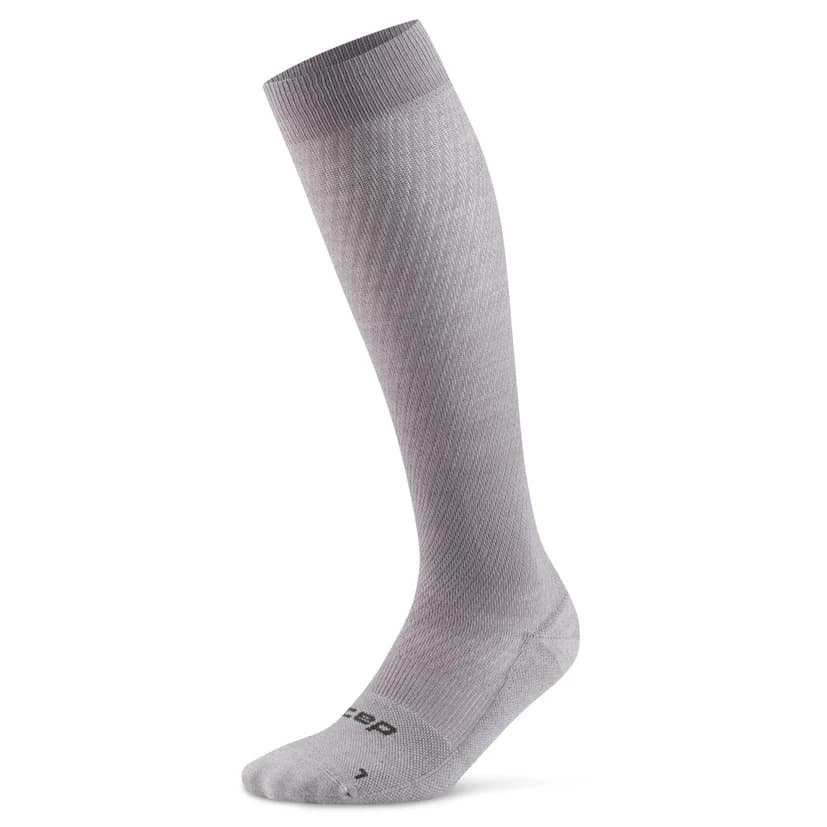 Дамски компресионни чорапи CEP Women's Core Flight Socks Tall 2.0 Compression socks - Light Grey