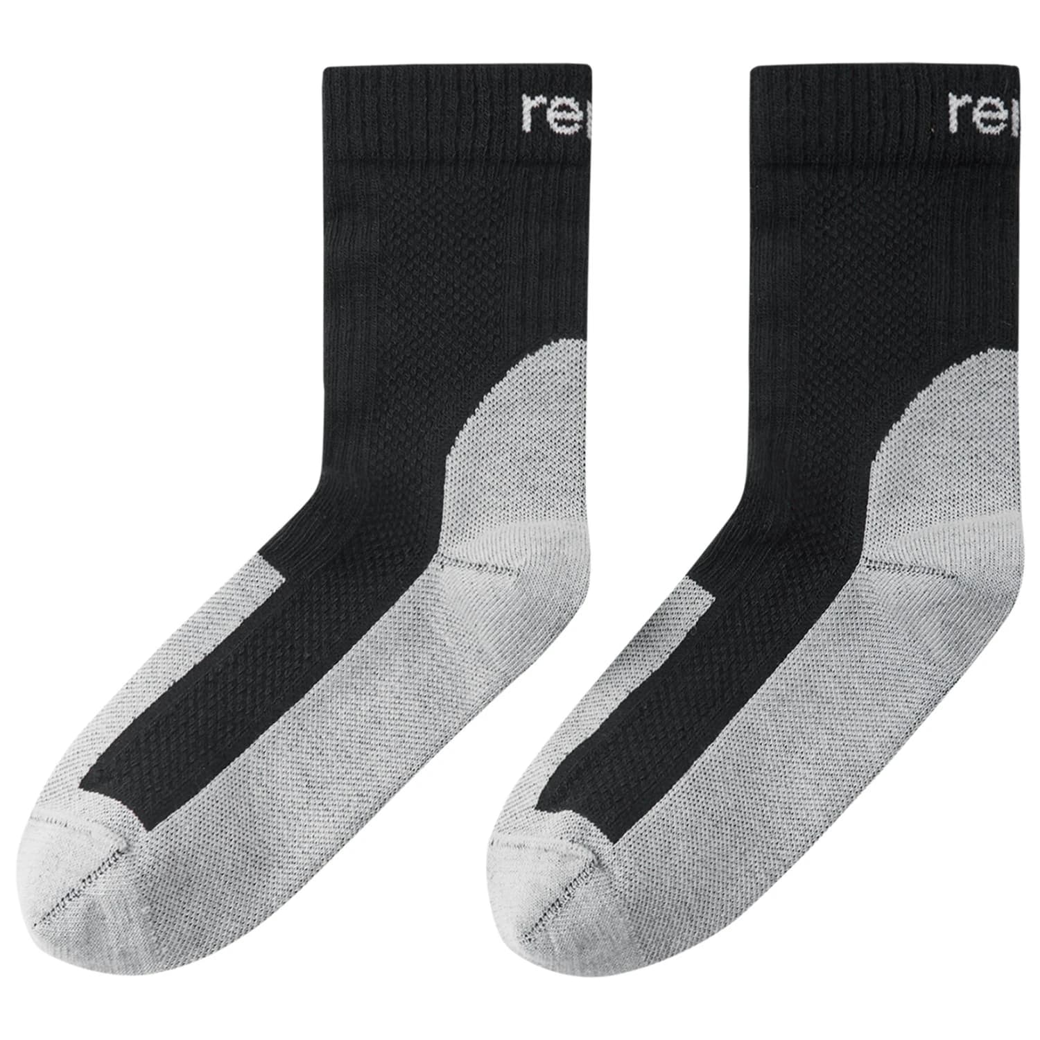 Детски туристически чорапи Reima Kid's Kuivuri Walking socks - Black