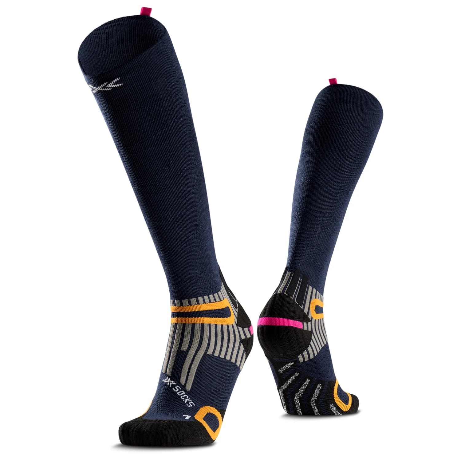 Компресионни чорапи X-Socks Hike Anatomix Merino OTC Compression socks - Heather Marine
