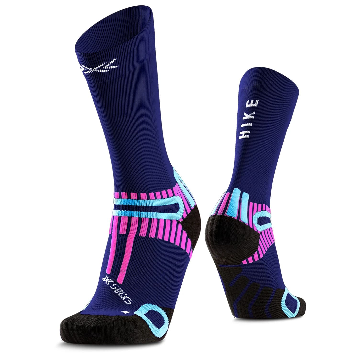 Туристически чорапи X-Socks Hike Perform Crew Walking socks - Marine