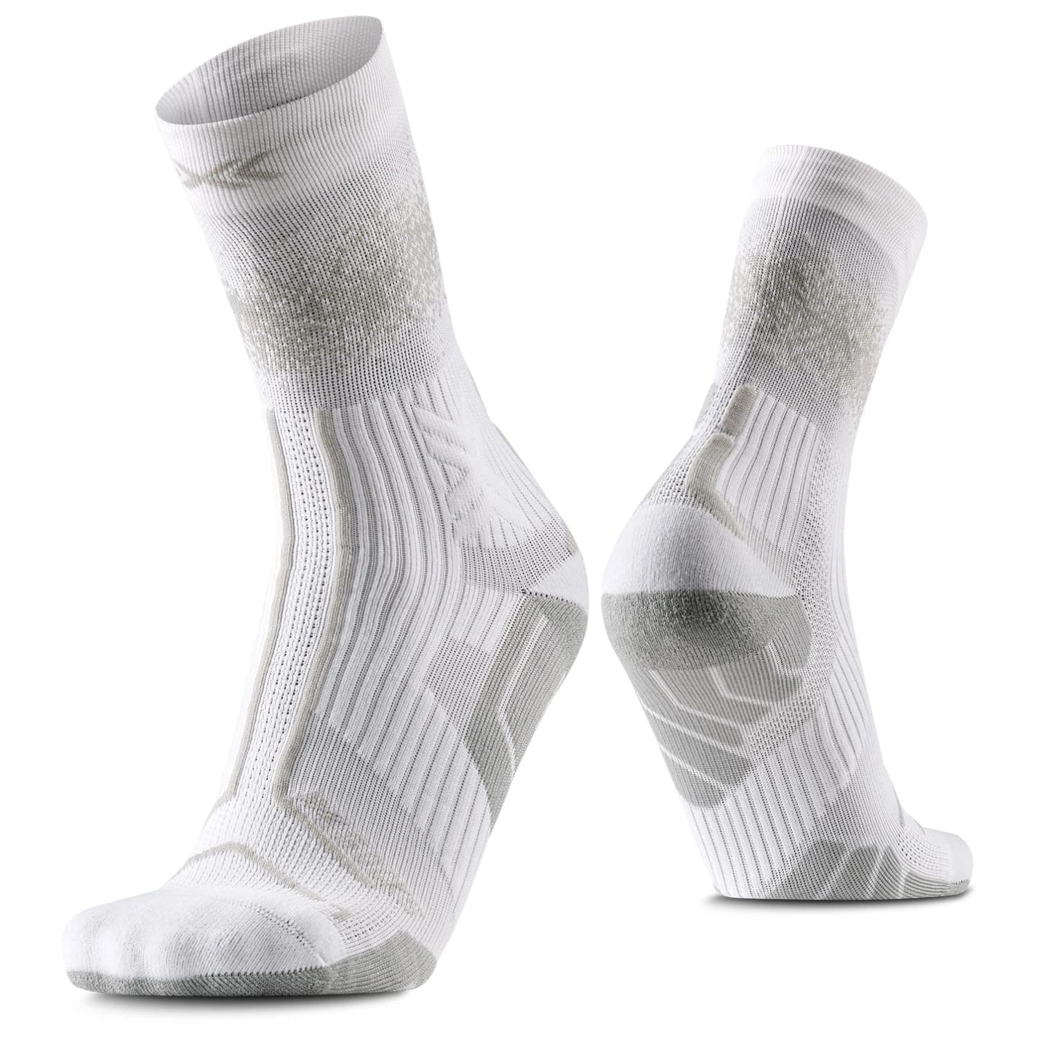 Чорапи за бягане X-Socks Trailrun Terraskin Perform Crew Running socks - X White / Silver Grey