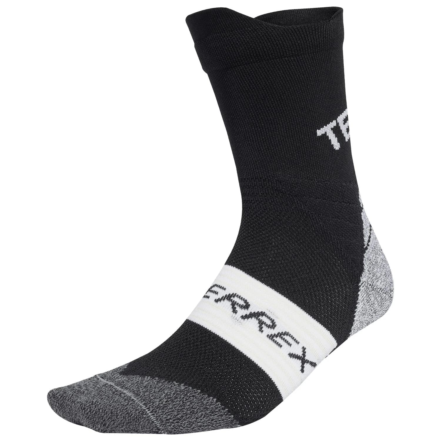 Мъжки чорапи за бягане adidas Terrex XPR Trail Crew Socks Running socks - Black