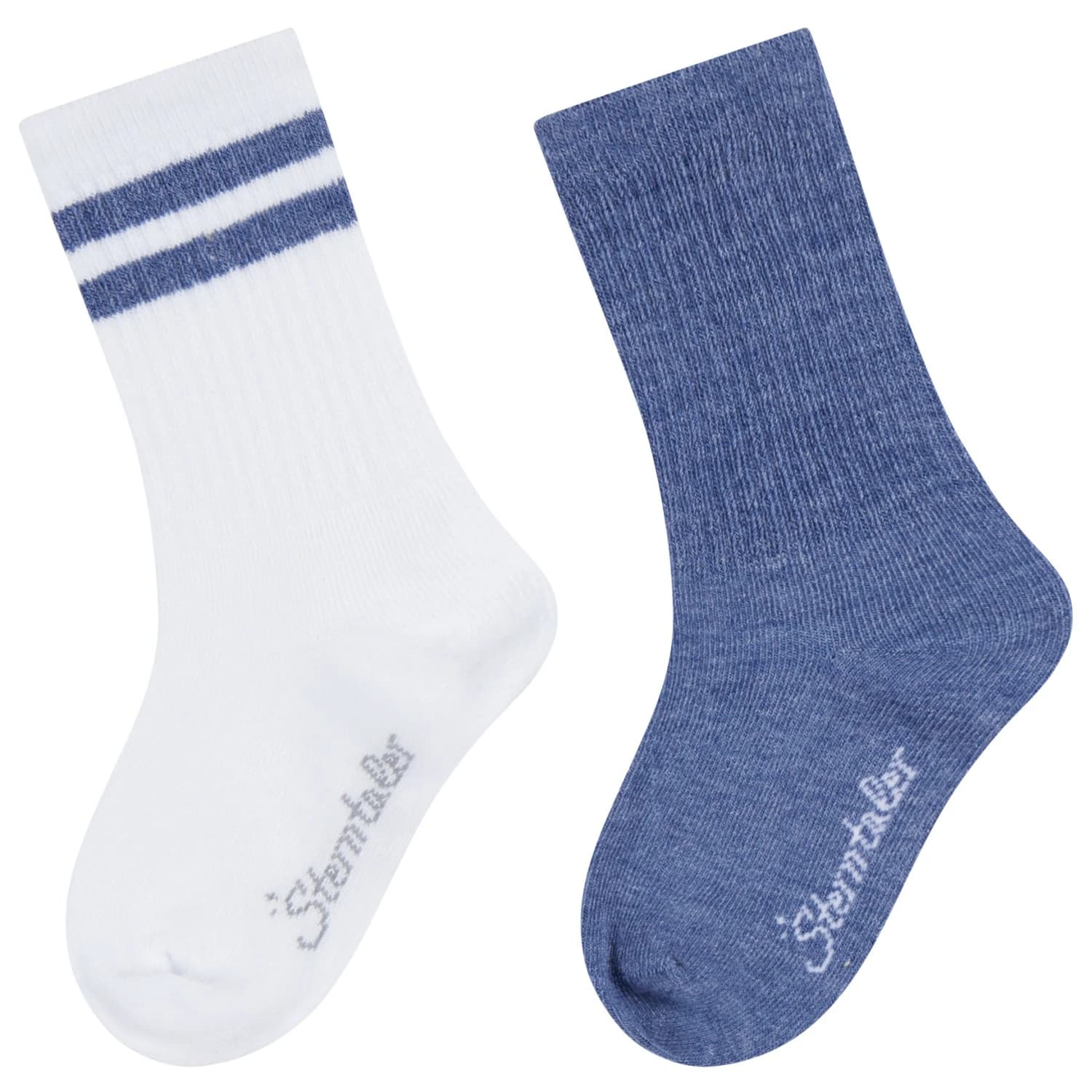 Детски спортни чорапи Sterntaler Kids' Active Socks DP Long Sports socks - Jeansblau Melange
