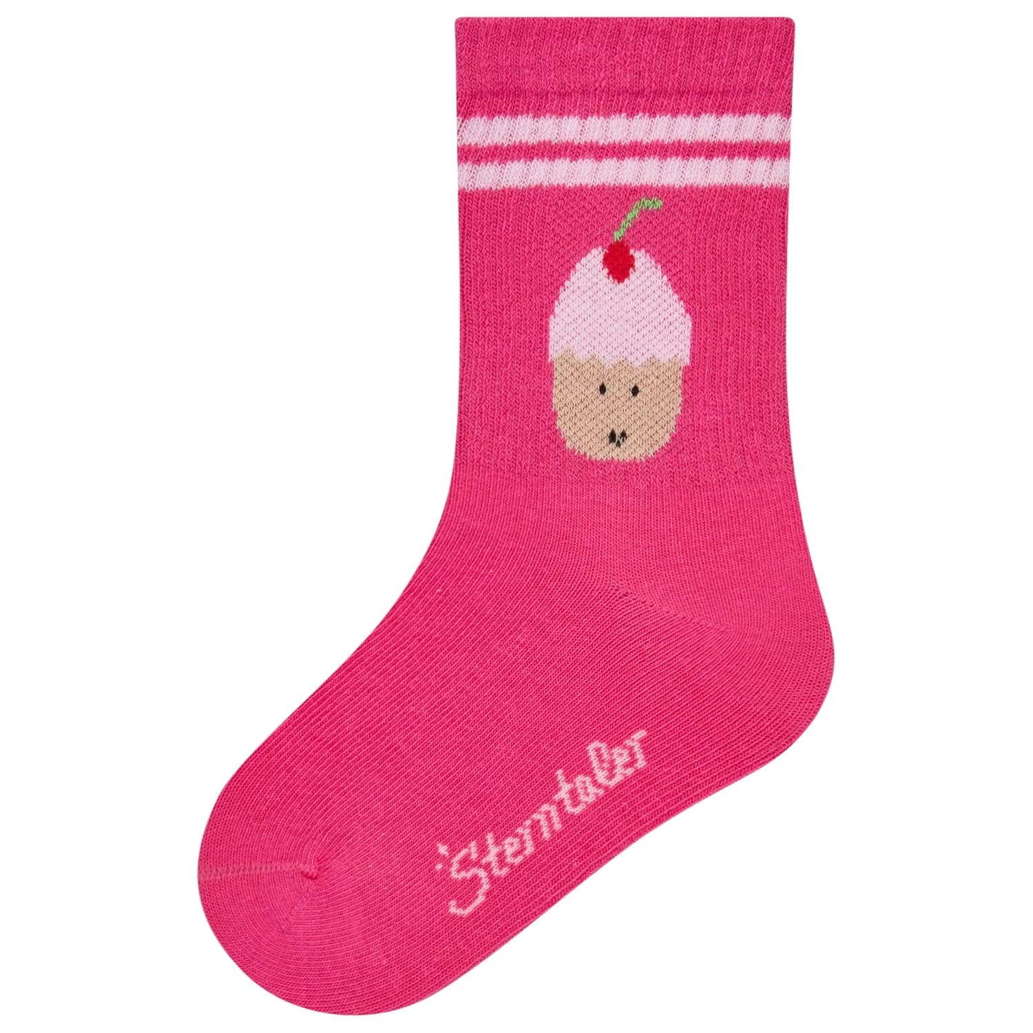 Детски спортни чорапи Sterntaler Kid's Socken Muffin Sports socks - Magenta