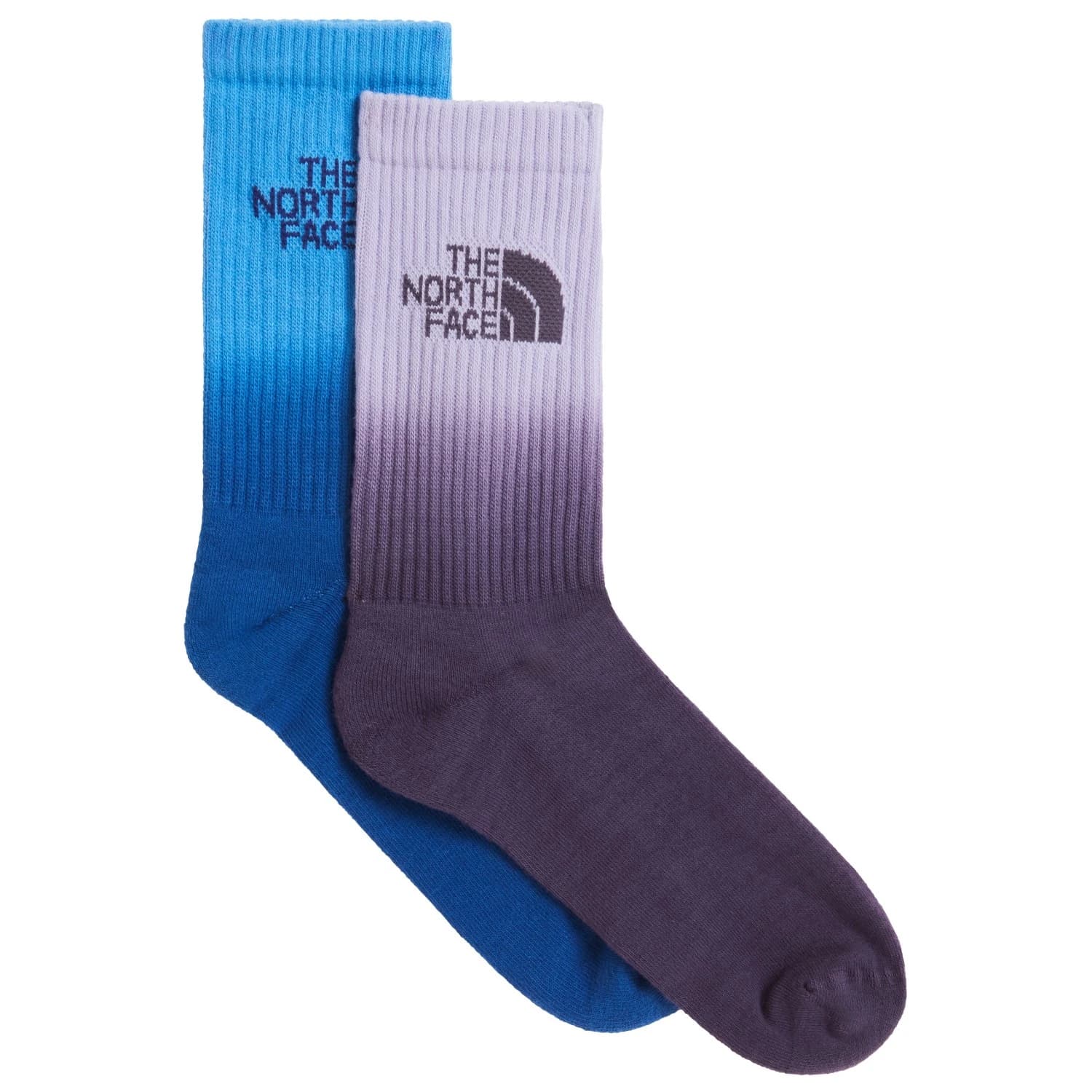 Мъжки спортни чорапи The North Face Everyday Crew Sock Dip Dye 2-Pack Sports socks - Bold Blue / Active Blue