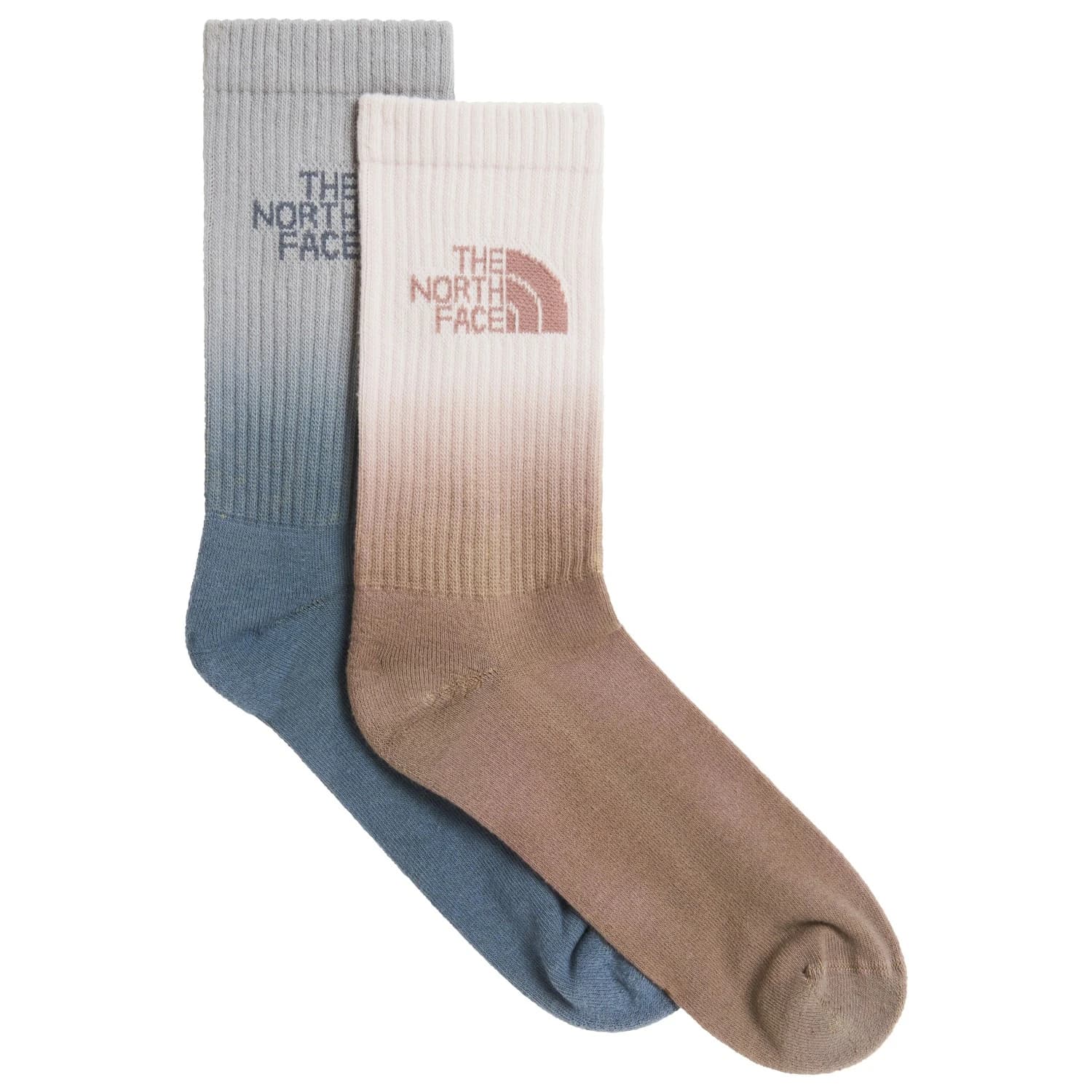 Мъжки спортни чорапи The North Face Everyday Crew Sock Dip Dye 2-Pack Sports socks - Garnet / Cumulus Cloud