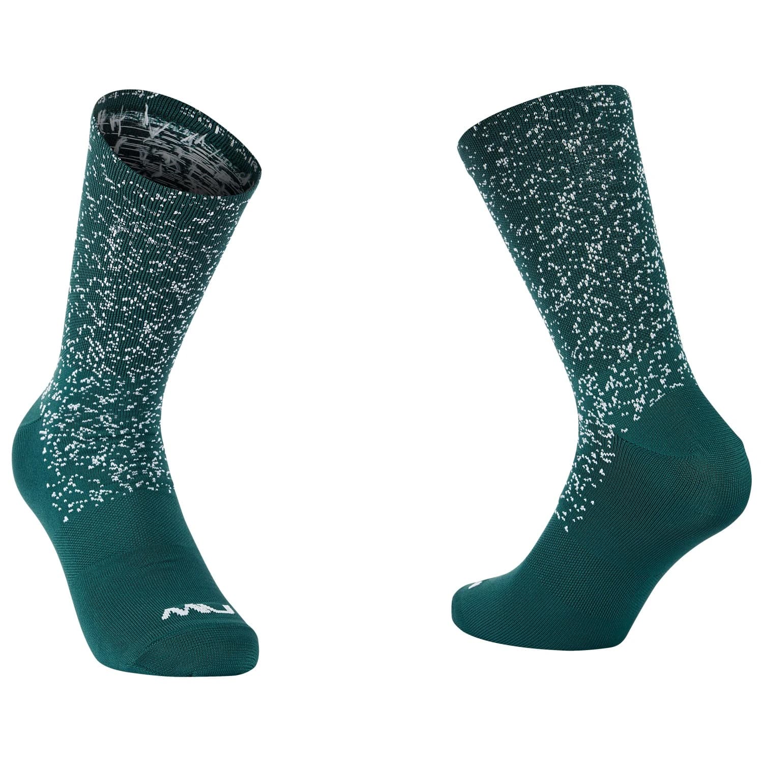 Мъжки чорапи за колоездене Northwave Stardust Sock Cycling socks - Petrolium / White