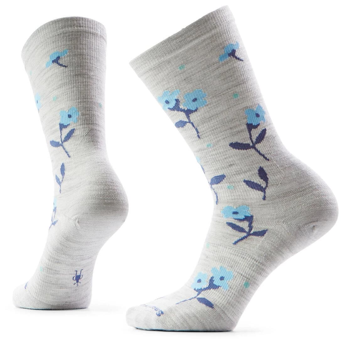 Дамски спортни чорапи Smartwool Women's Everyday Garden Gala Crew Sports socks - Ash