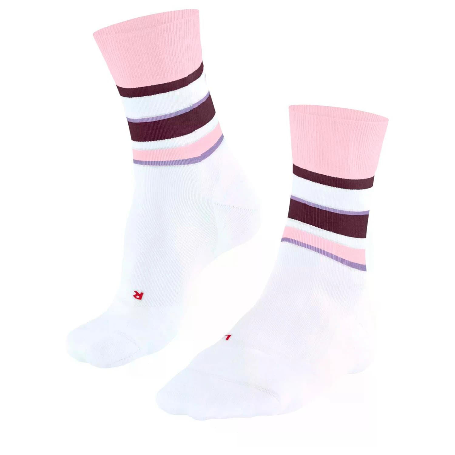 Дамски чорапи за бягане Falke Women's Falke RU4 Endurance Compression Running socks - White