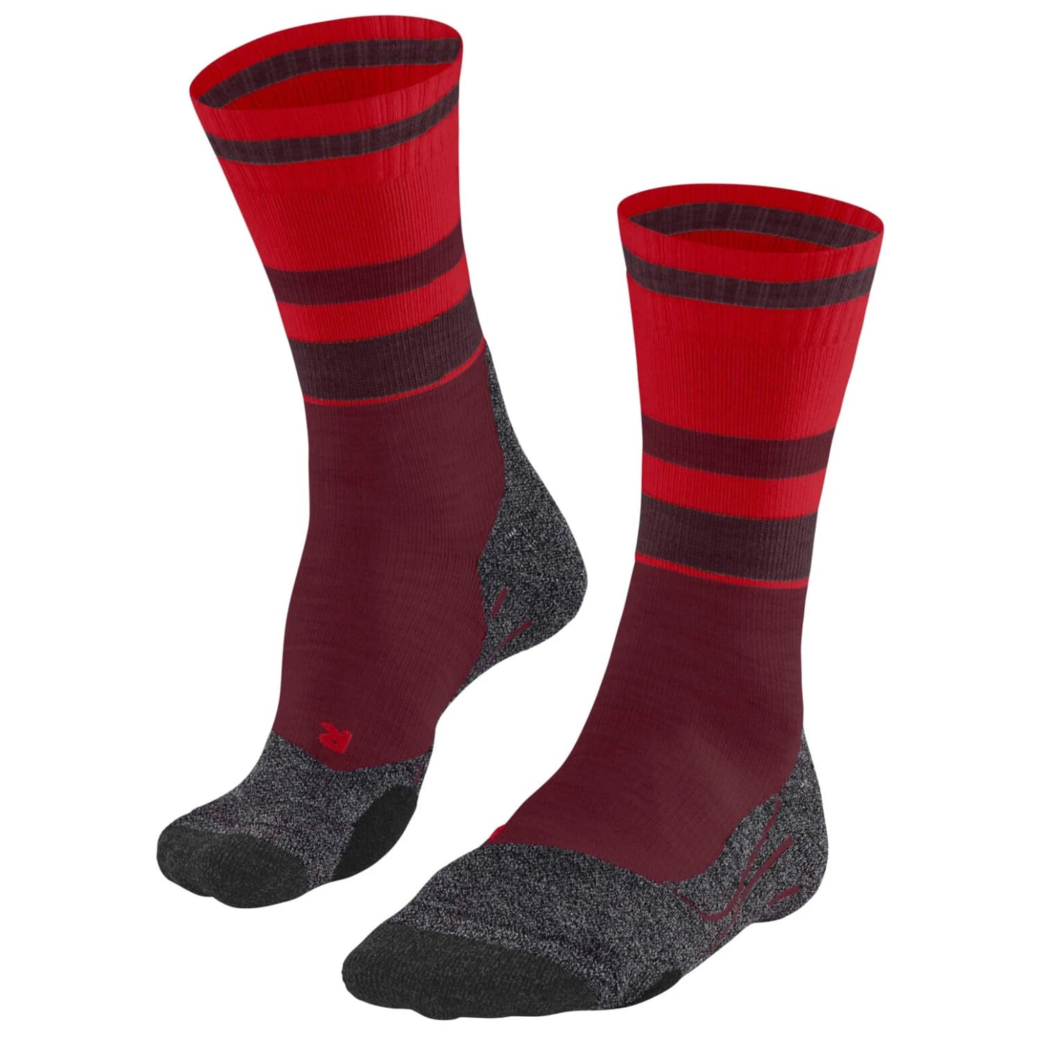 Дамски туристически чорапи Falke Women's Falke TK2 Explore Compression Walking socks - Fuego / Black
