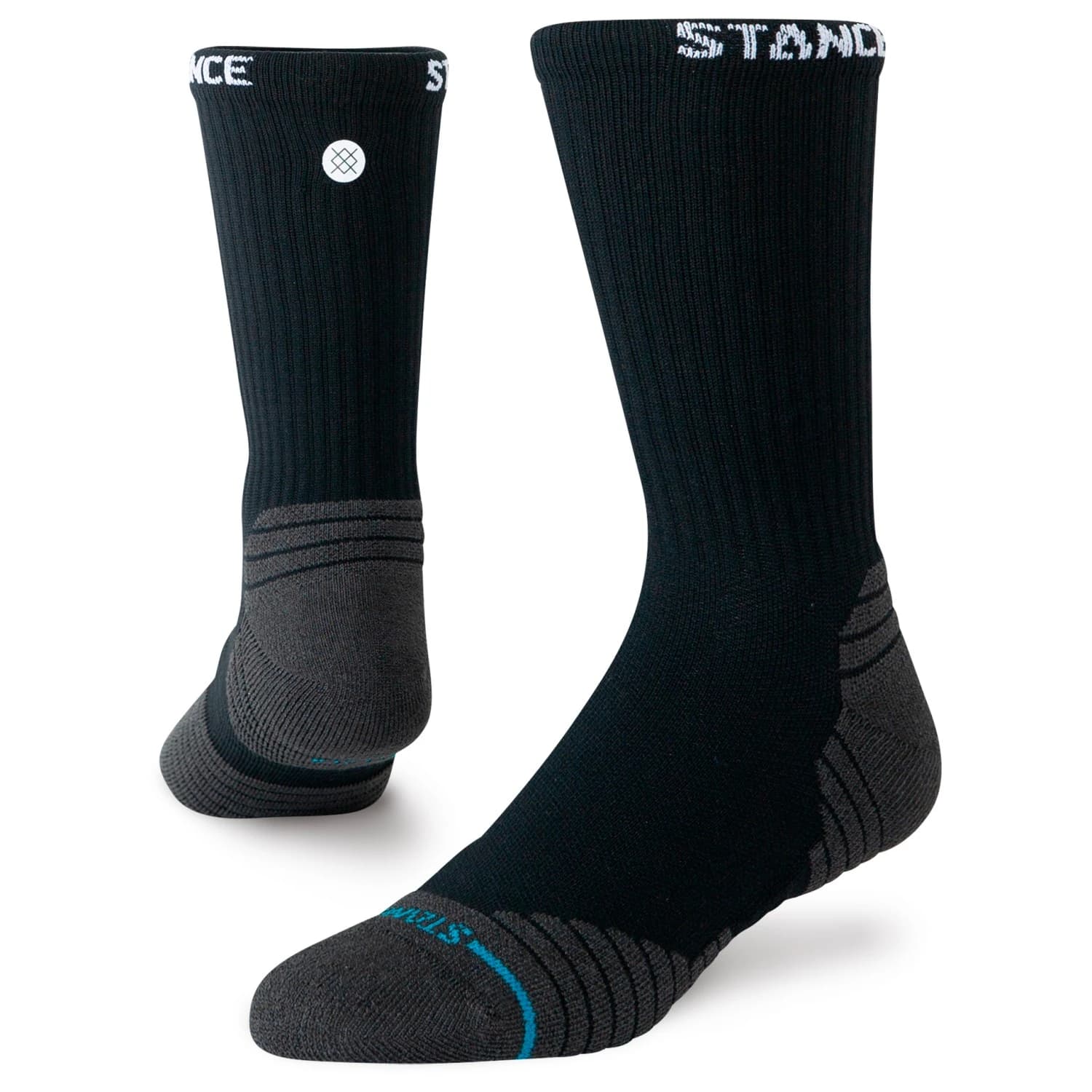 Спортни чорапи Stance Golf Ribbed Mid Crew Sports socks - Black