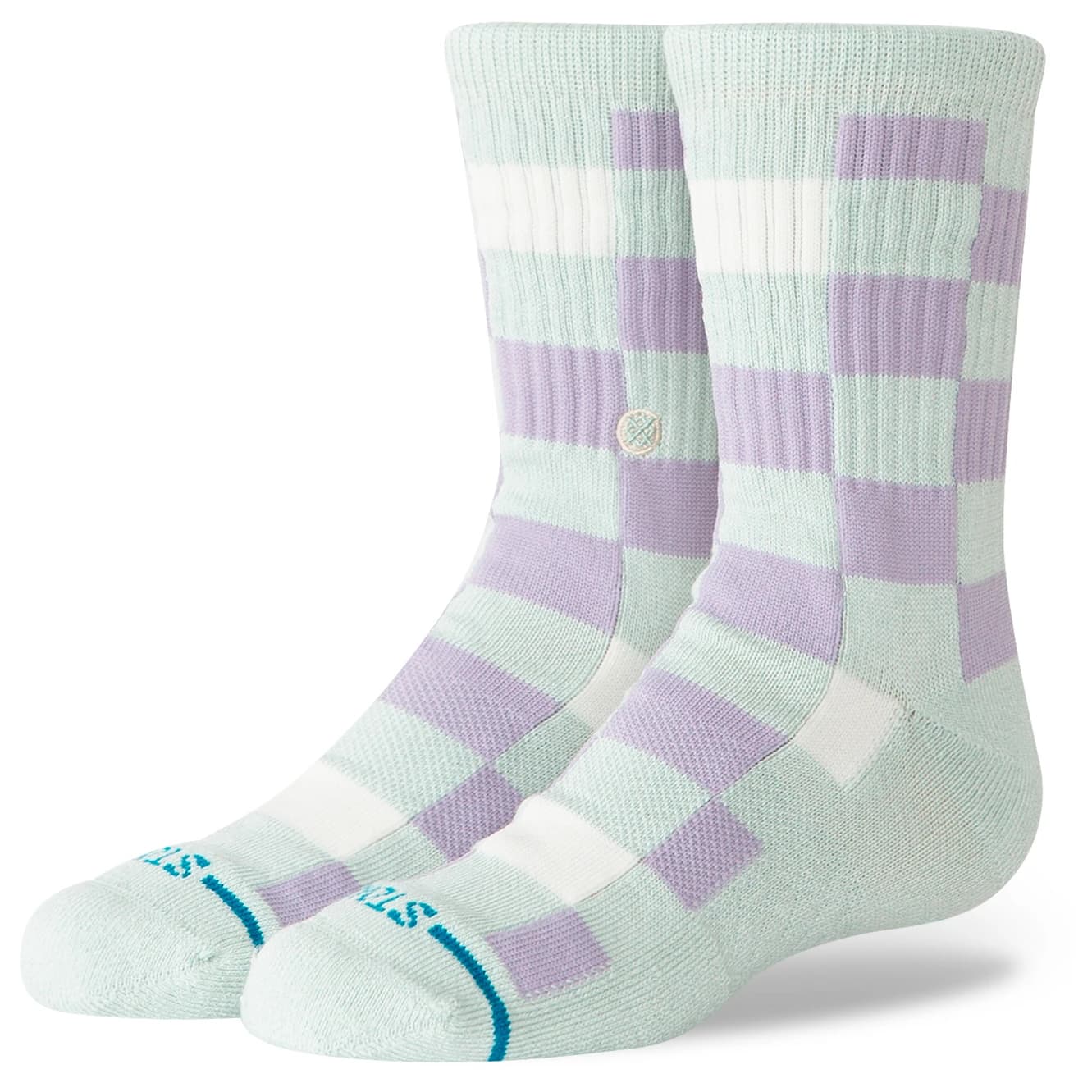 Детски спортни чорапи Stance Kid's Chef Check Sports socks - Lilac