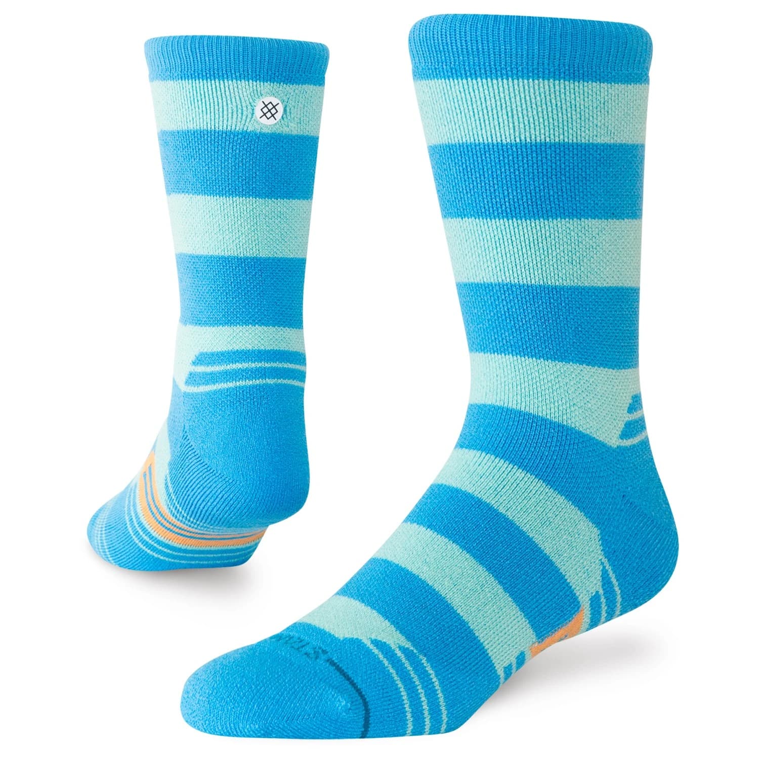 Туристически чорапи Stance Striped It Hike Crew Walking socks - Electricblue