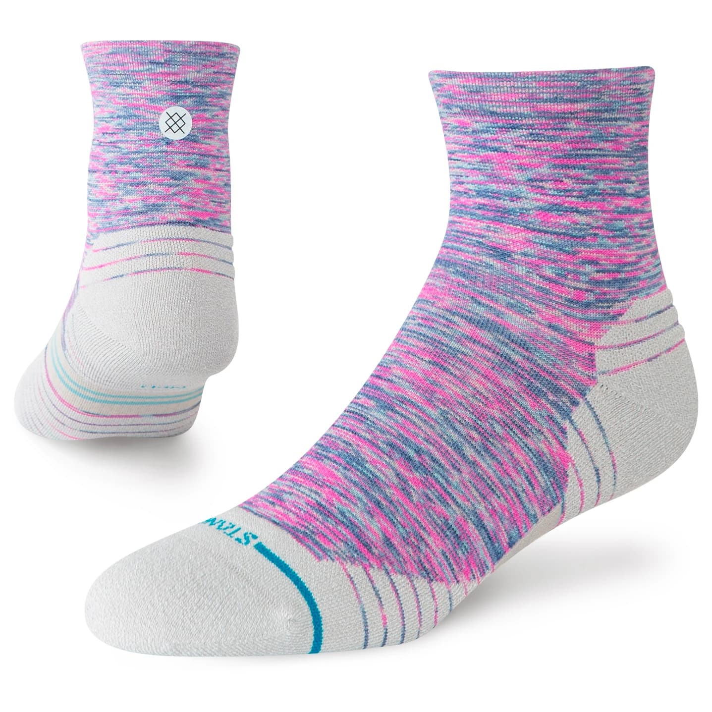 Дамски спортни чорапи Stance Women's Marshy Light Quarter Sports socks - Fuschia