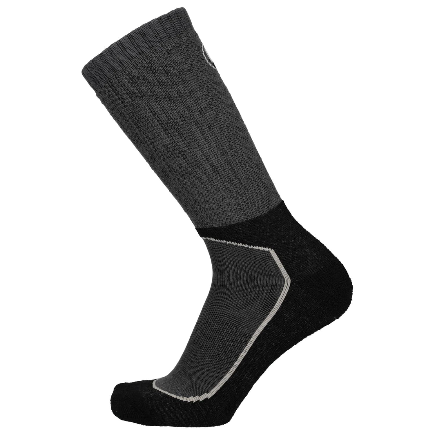 Туристически чорапи UphillSport Huru Walking socks - Charcoal Grey / Black