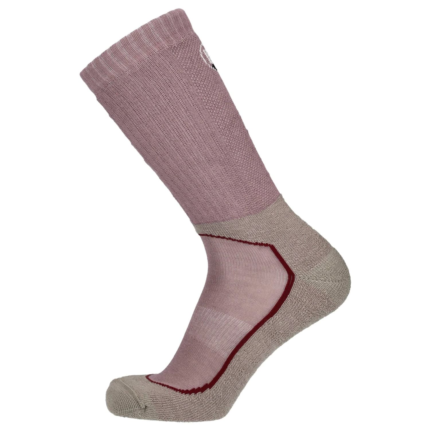 Туристически чорапи UphillSport Huru Walking socks - Pink Mist / Sand