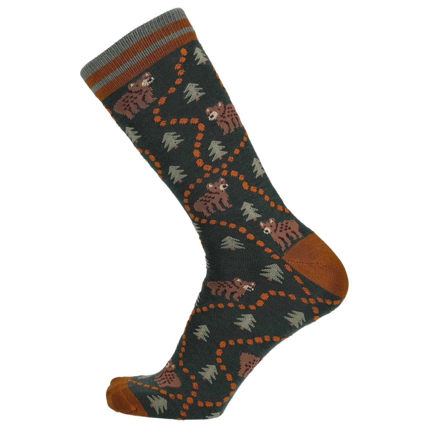 Спортни чорапи UphillSport Path Bear Sports socks - Green