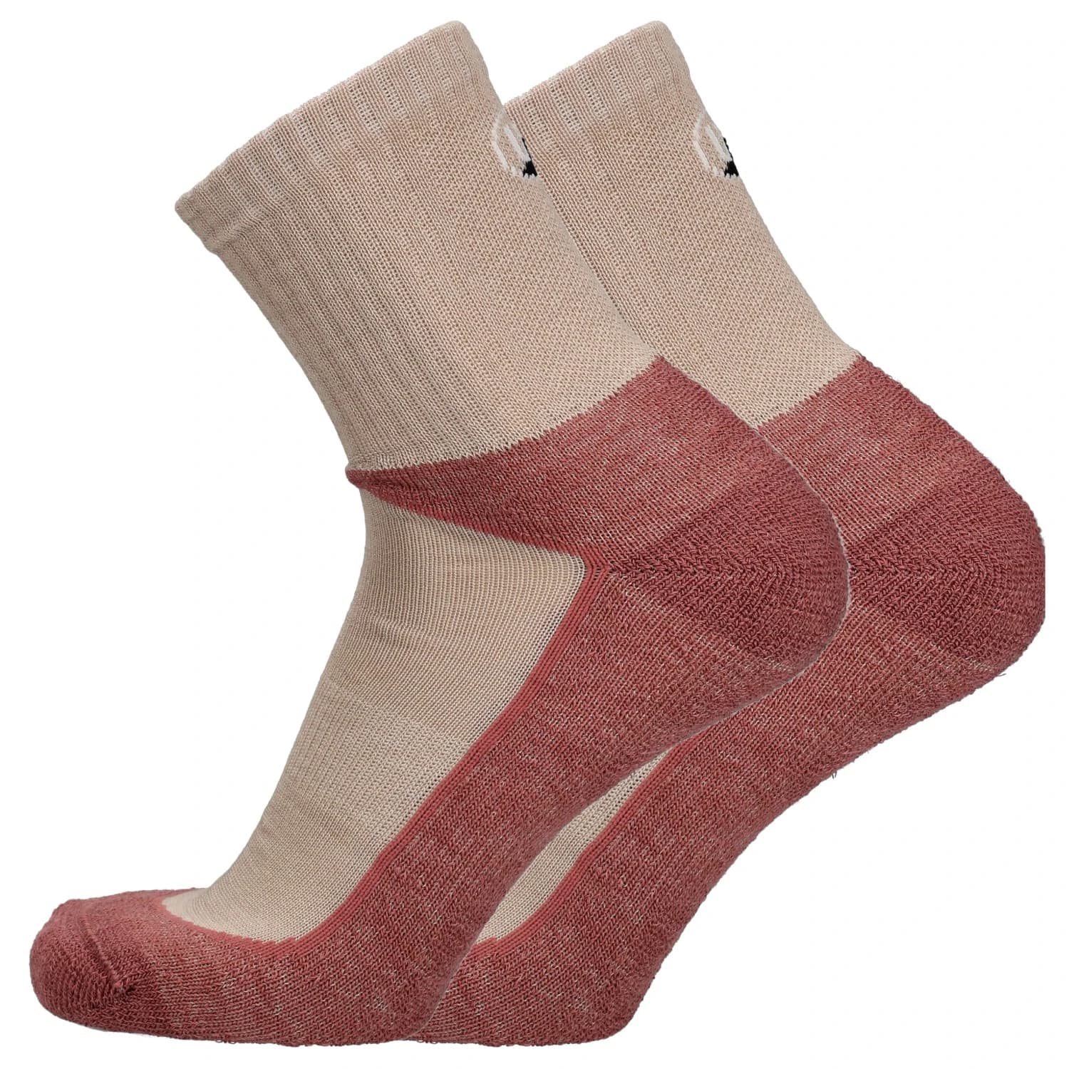 Туристически чорапи UphillSport Rakka Walking socks - Linen / Berry Porridge