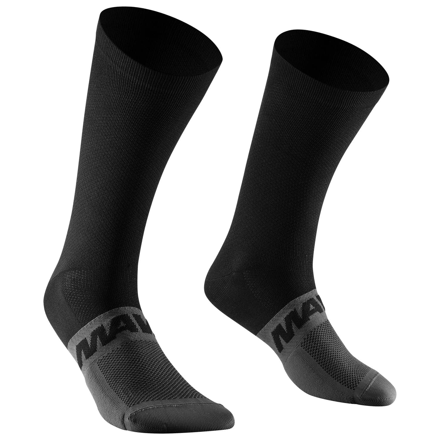 Чорапи за колоездене Mavic Essential High Socks Cycling socks - Black