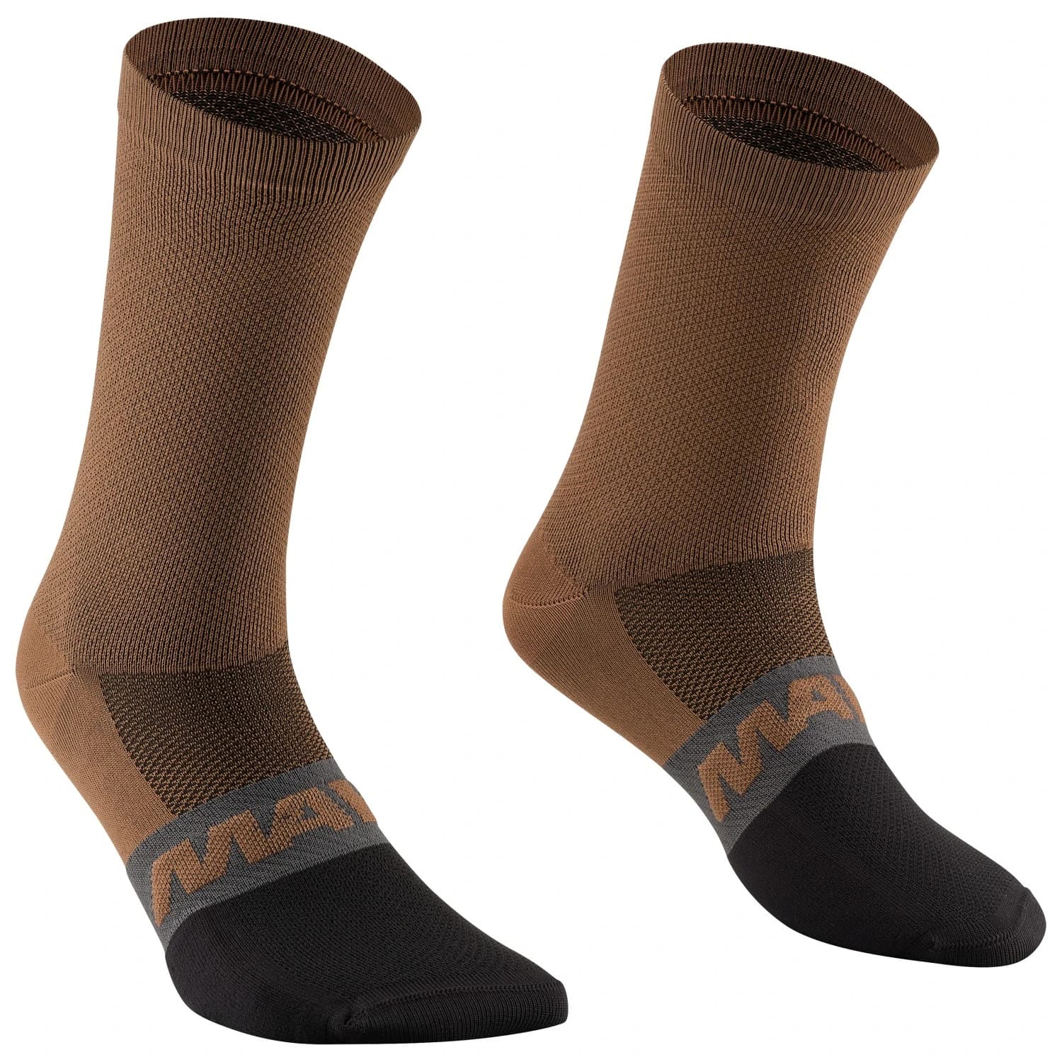 Чорапи за колоездене Mavic Essential Mid Socks Cycling socks - Rust