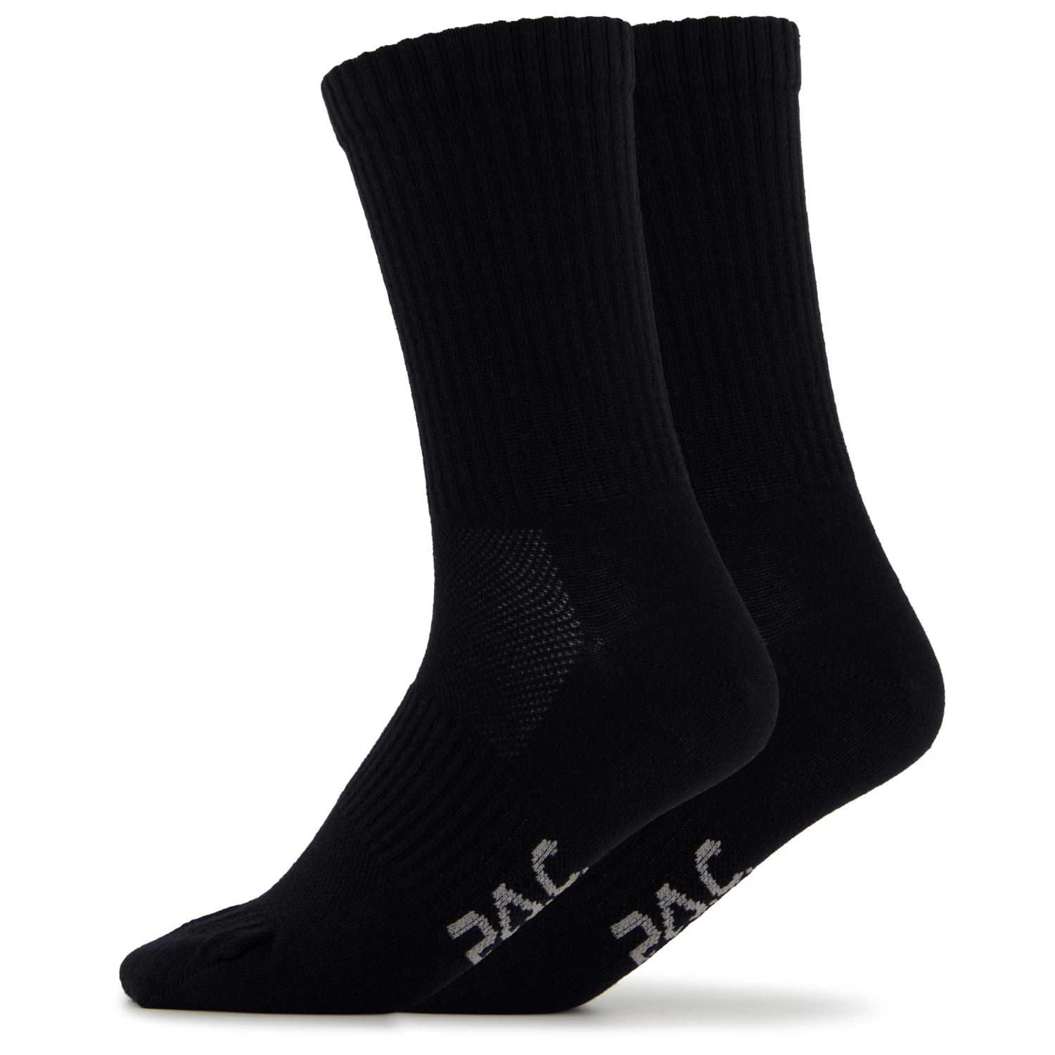 Спортни чорапи P.A.C. Logo-Socke 2-Pack Everyday Crew Sports socks - Black