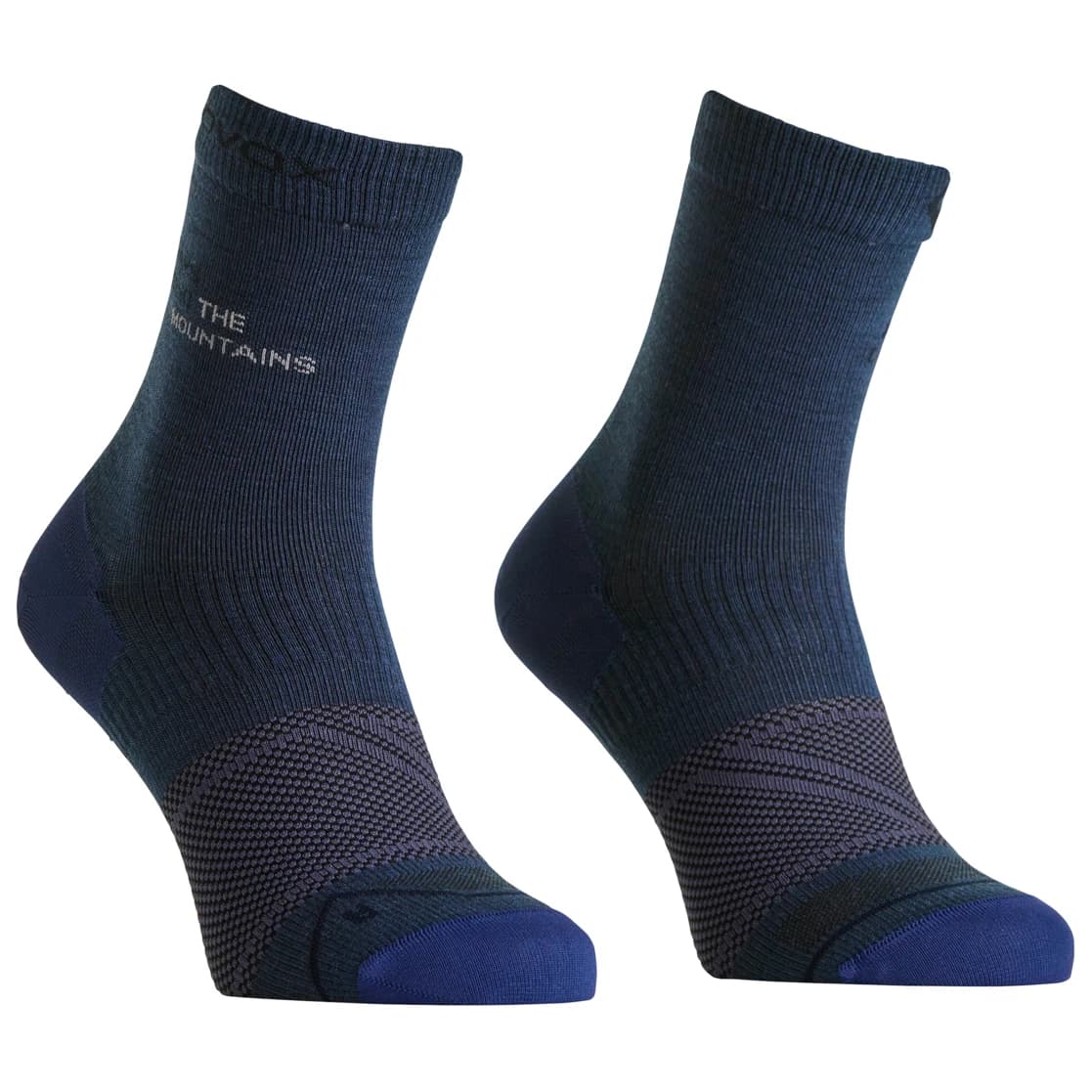 Мъжки туристически чорапи Ortovox Alpine Light Comp Mid Socks Walking socks - Blue Nunatak