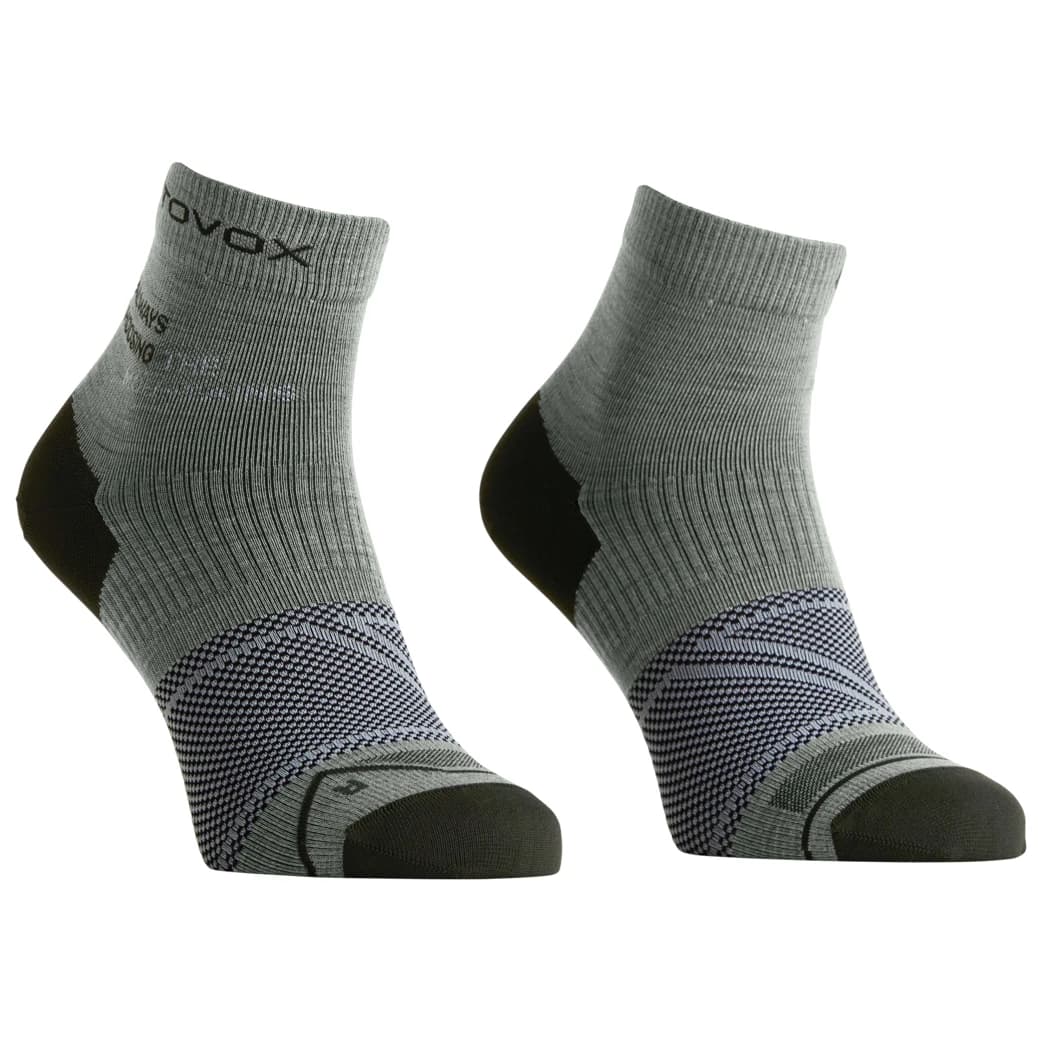 Мъжки туристически чорапи Ortovox Alpine Light Quarter Socks Walking socks - Green Sage