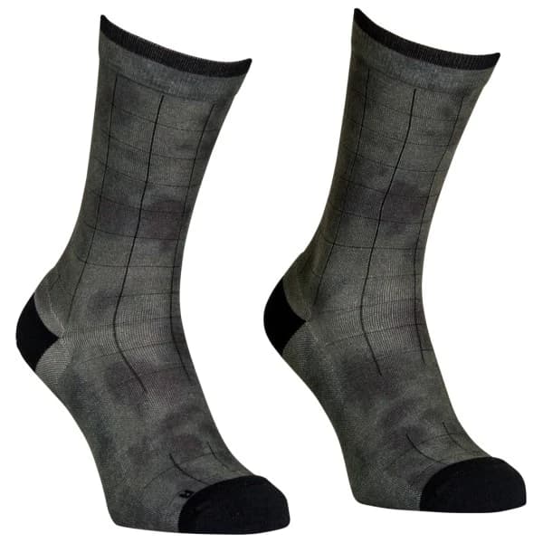 Мъжки чорапи за колоездене Ortovox MTB Mid Sock Cycling socks - Dark Wild Herbs
