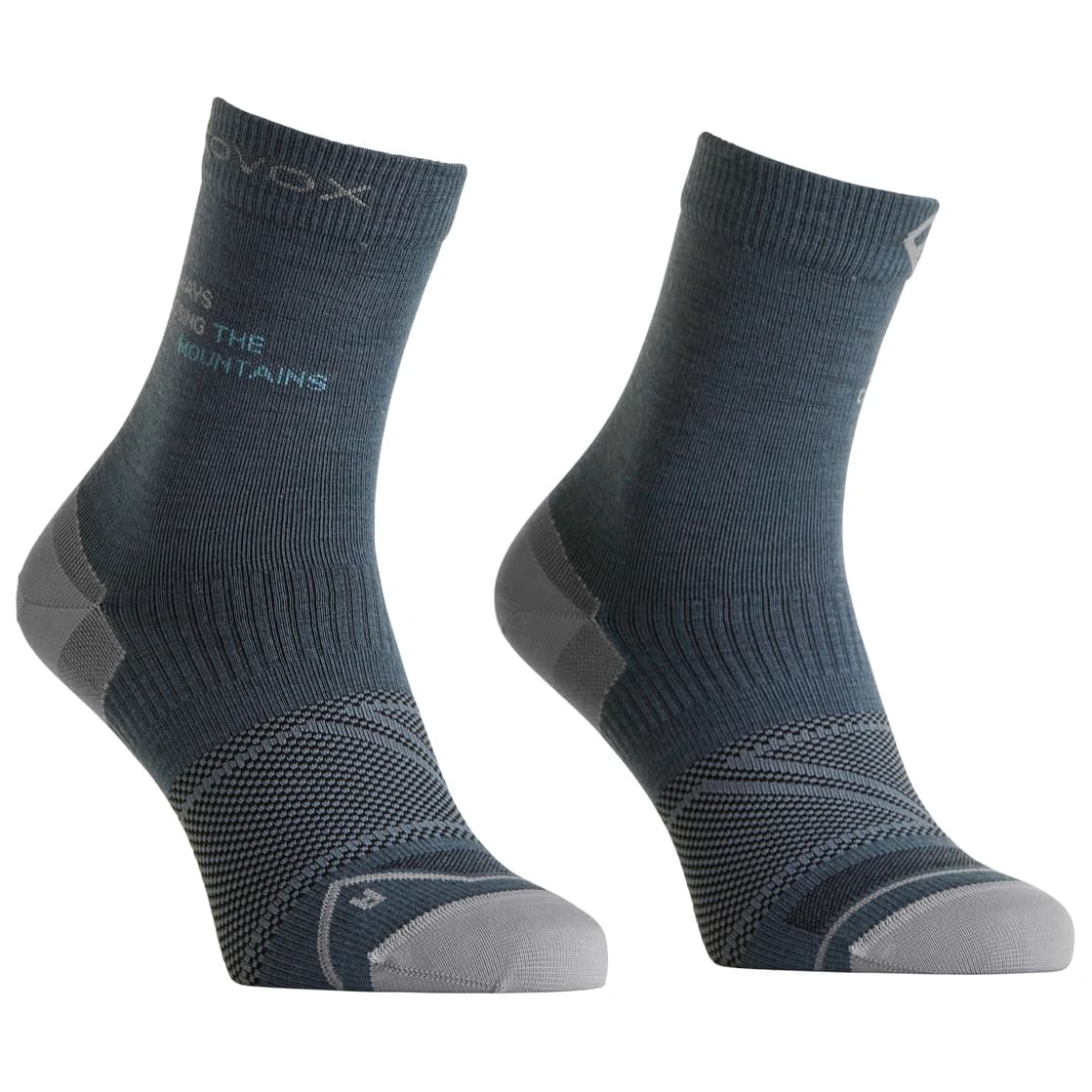 Дамски туристически чорапи Ortovox Women's Alpine Light Comp Mid Socks Walking socks - Dark Arctic Grey