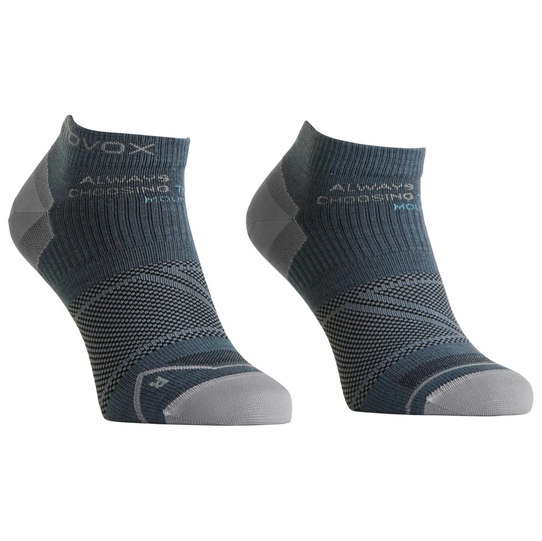 Дамски туристически чорапи Ortovox Women's Alpine Light Low Socks Walking socks - Dark Arctic Grey