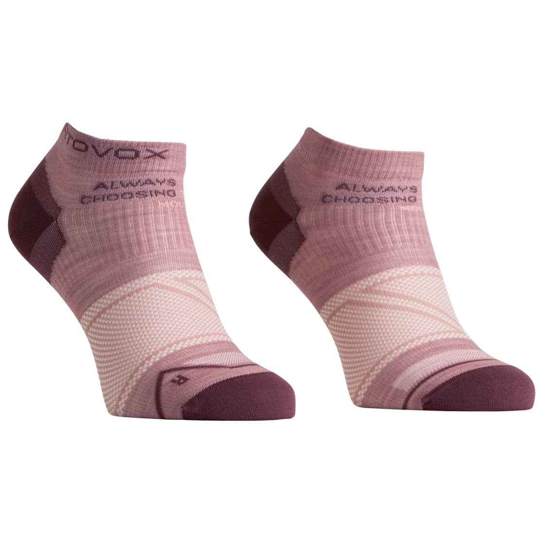 Дамски туристически чорапи Ortovox Women's Alpine Light Low Socks Walking socks - Dusk Rose