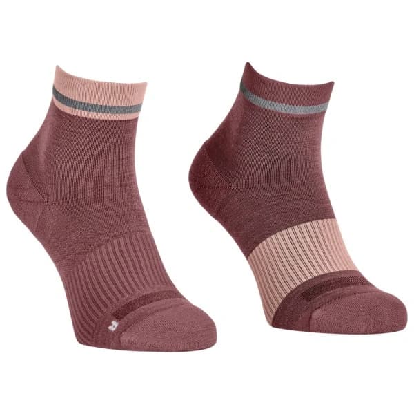 Дамски чорапи за колоездене Ortovox Women's MTB Quarter Sock Cycling socks - Chestnut