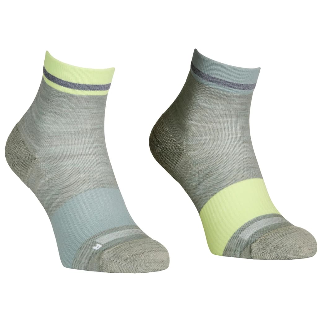 Дамски чорапи за колоездене Ortovox Women's MTB Quarter Sock Cycling socks - Green Sage
