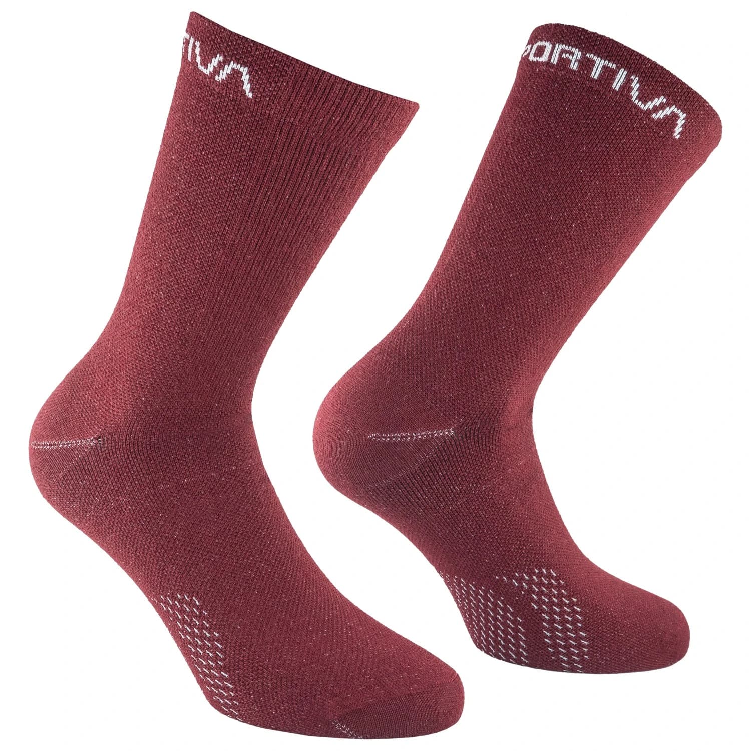 Туристически чорапи La sportiva Merino Hiking Socks Walking socks - Redwood / Chalk
