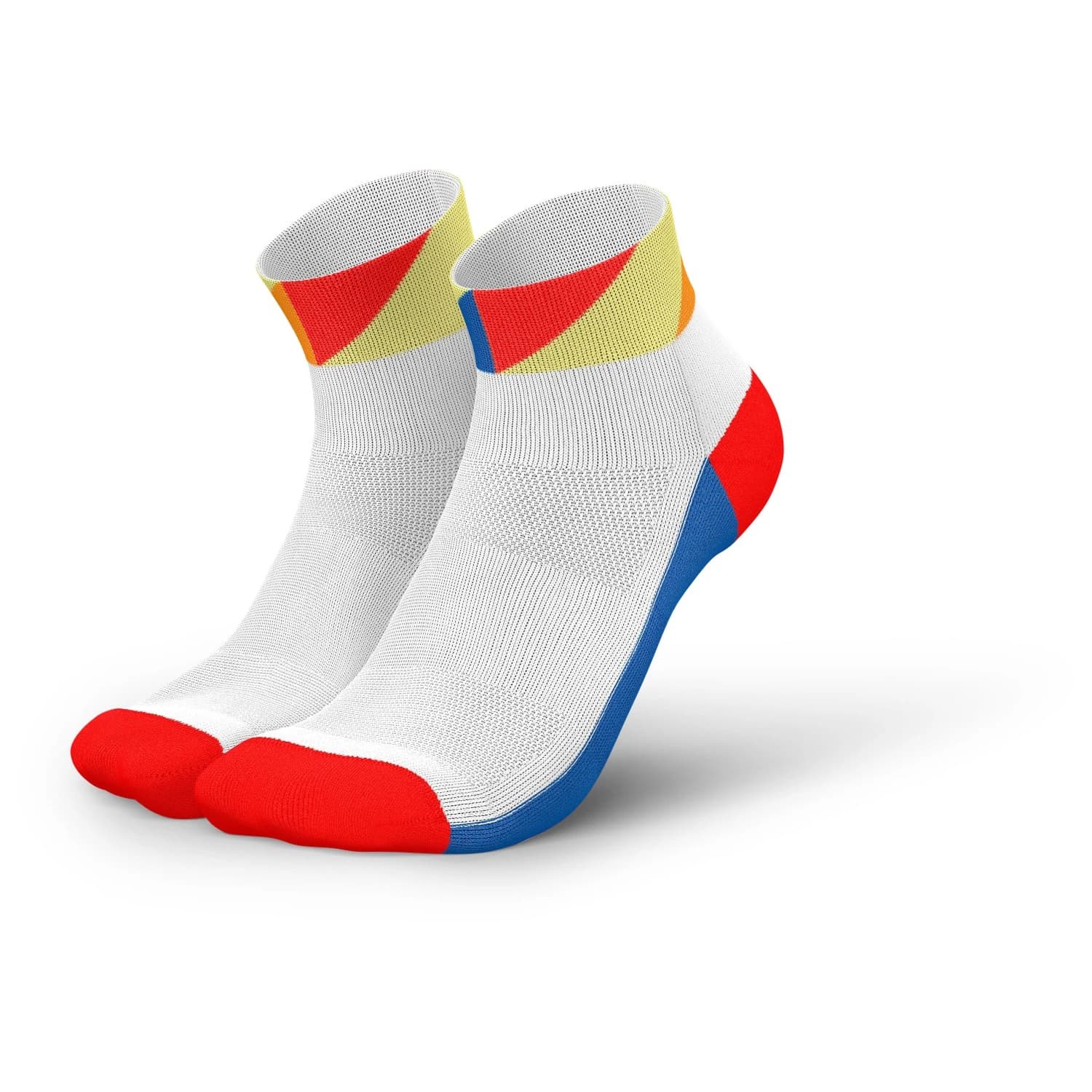 Чорапи за бягане INCYLENCE Running Polygons Short Running socks - Blue Inferno