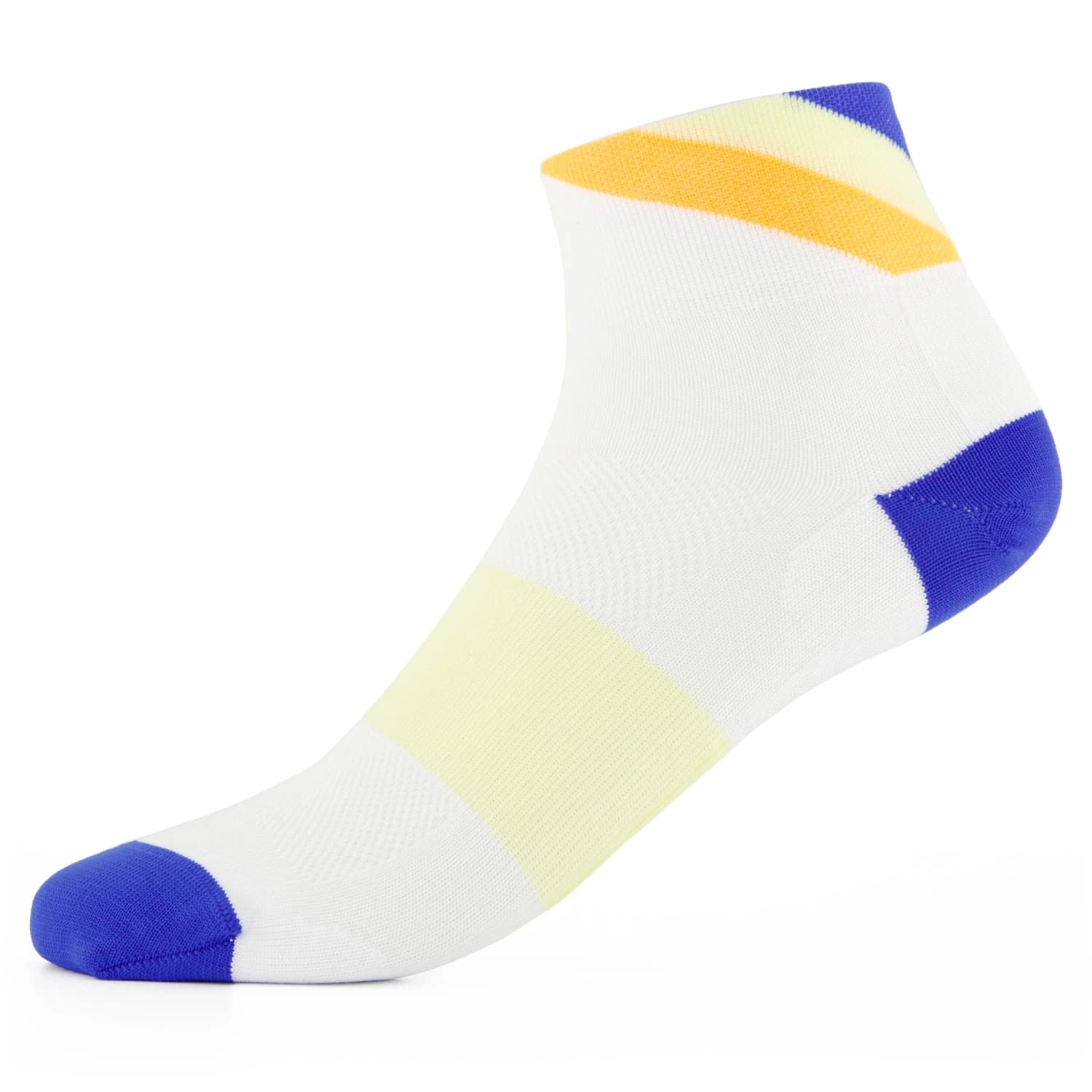 Чорапи за бягане INCYLENCE Ultralight Apex Short Running socks - Blue Yellow