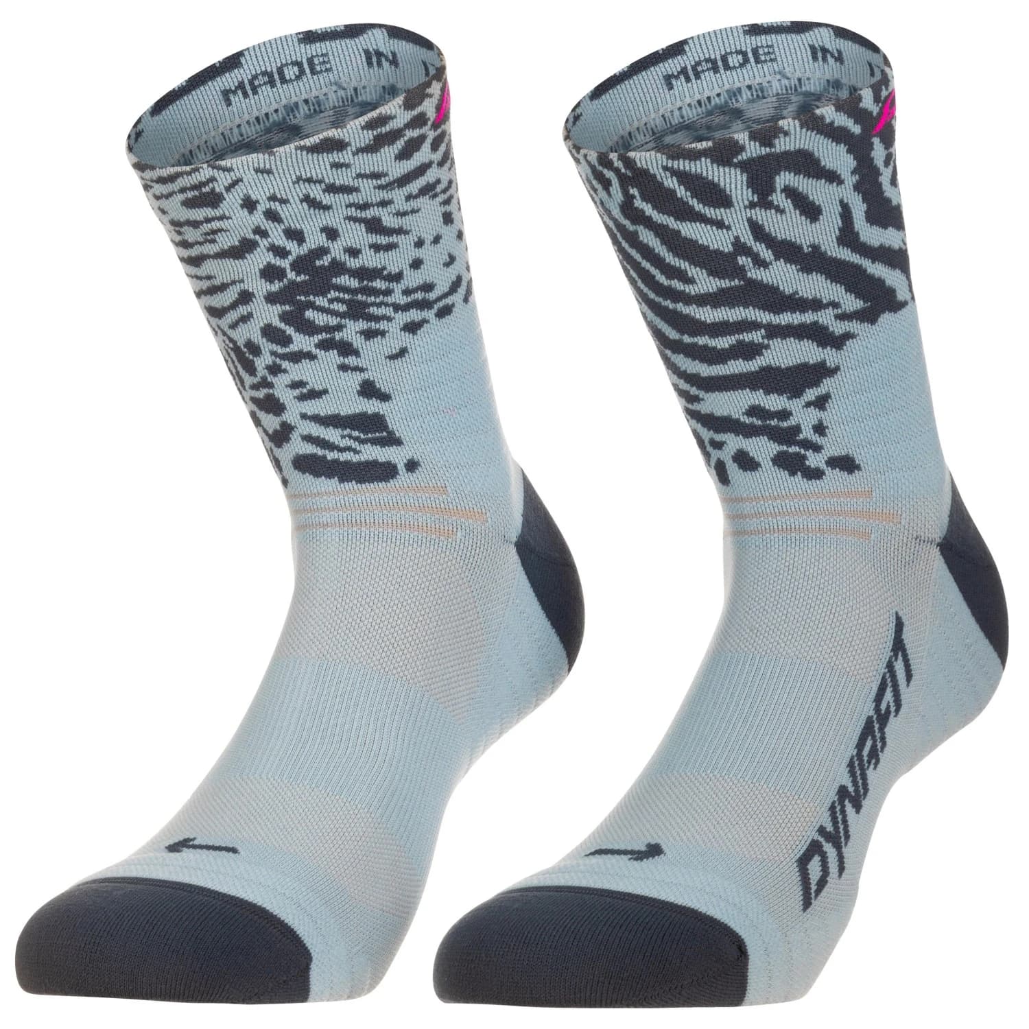 Чорапи за бягане Dynafit Run Wild Mid Running socks - Cloud Blue
