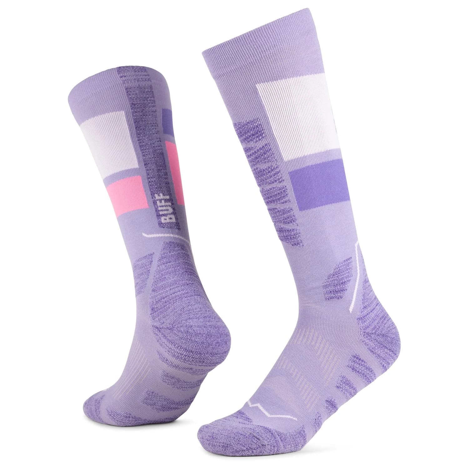 Ски чорапи Buff Thermonet Over The Calf Ski socks - Iris